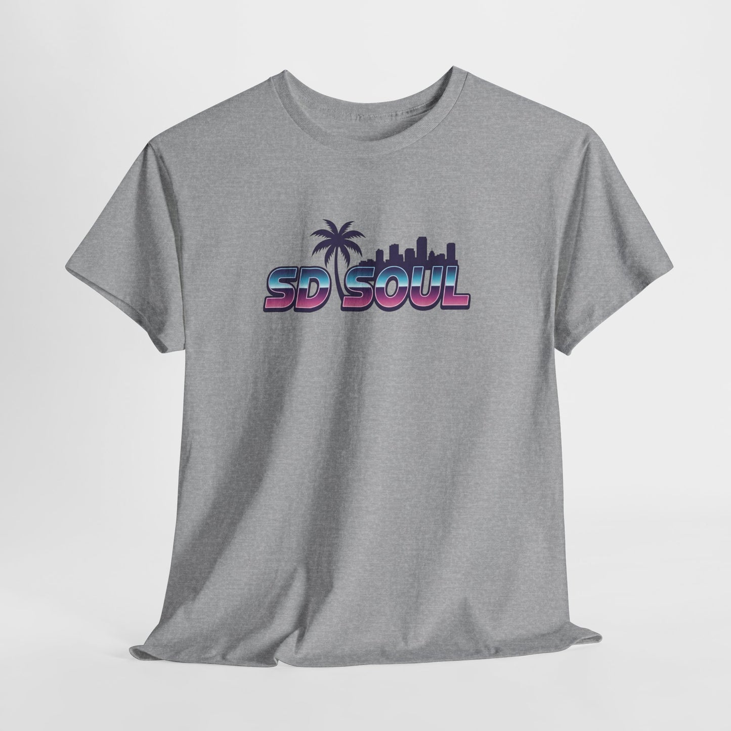 San Diego Soul: Retro Palm Premium Beach Vibe Tee