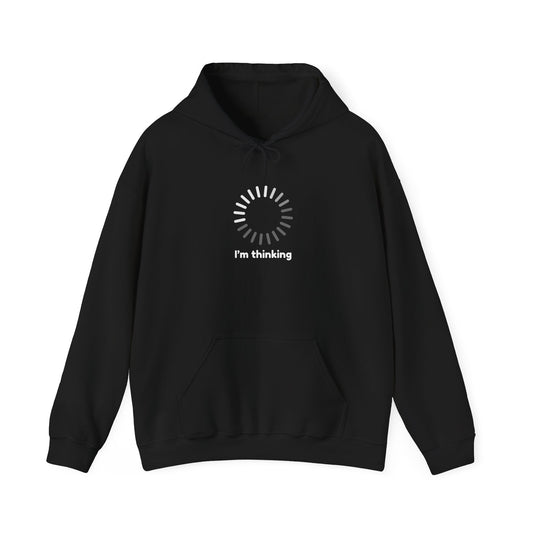 Thinking Unisex Hooded Sweatshirt