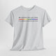 Be Careful Unisex Heavy Cotton Tee