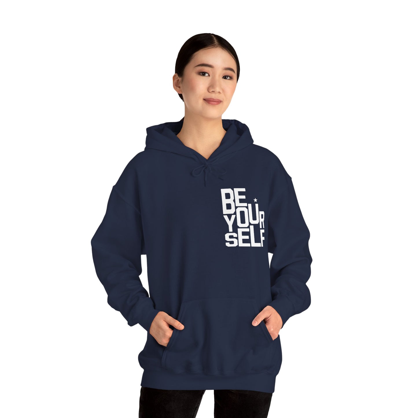 Be Yourself Unisex Hoodie – Motivational Style