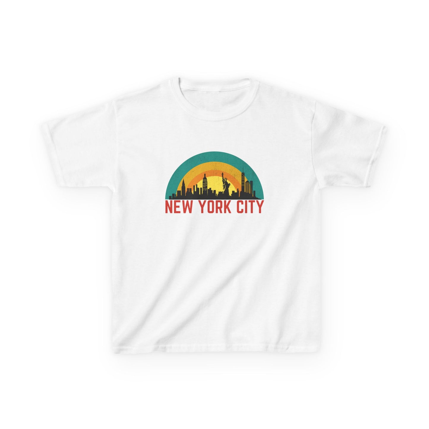 Kids Retro NYC Skyline Tee