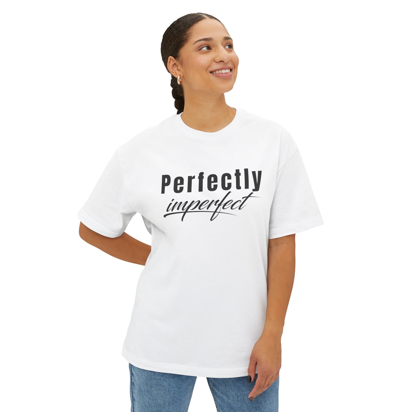 True Authenticity: Perfectly Imperfect Premium Boxy Tee