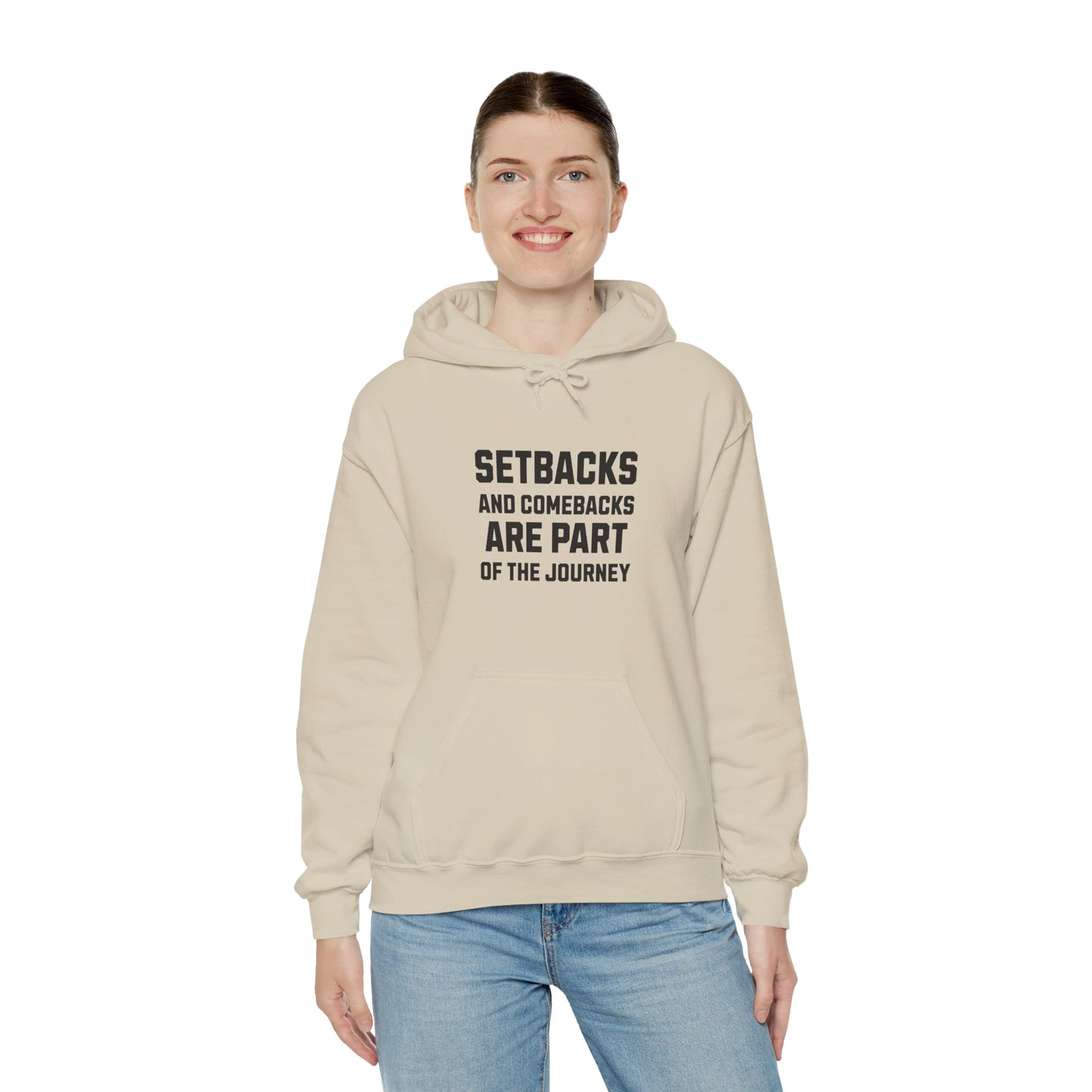 Life’s Journey Hoodie – Motivational Unisex Sweatshirt