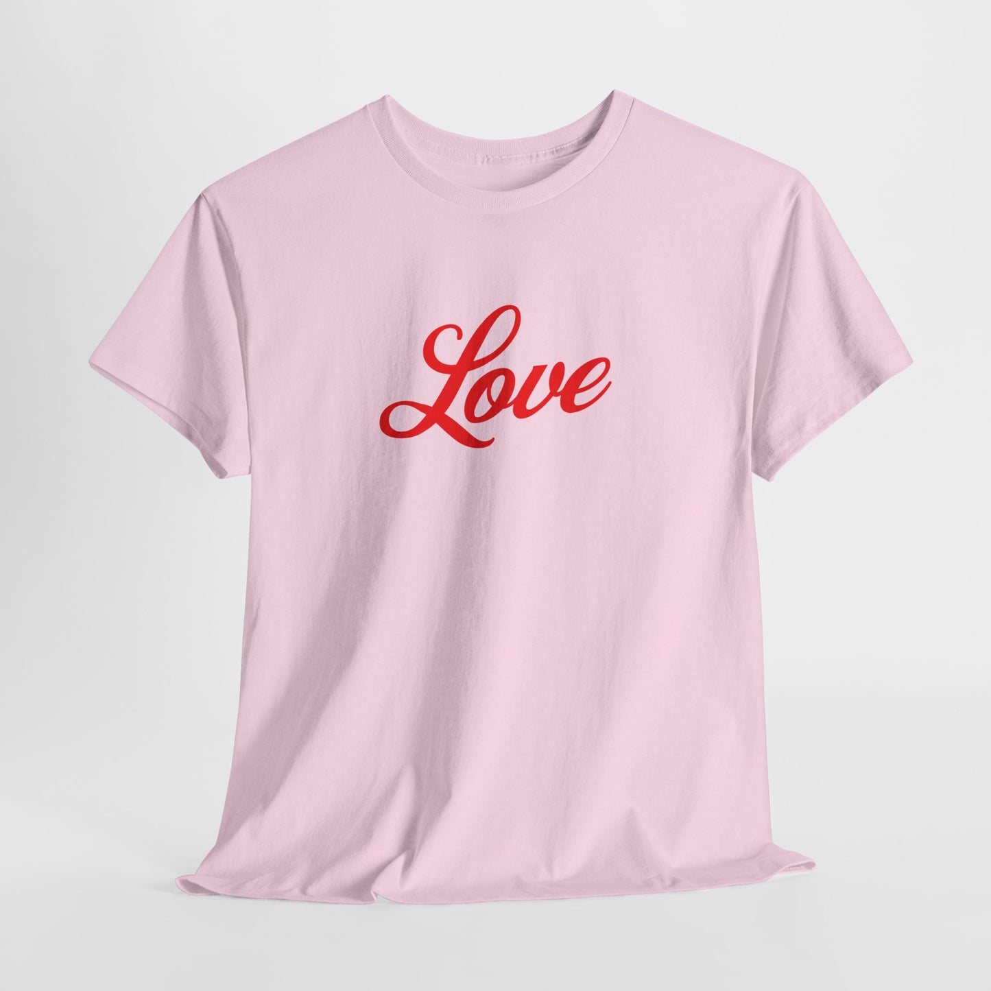Minimal Love Graphic Tee — Simple Heart Design for Everyday Wear