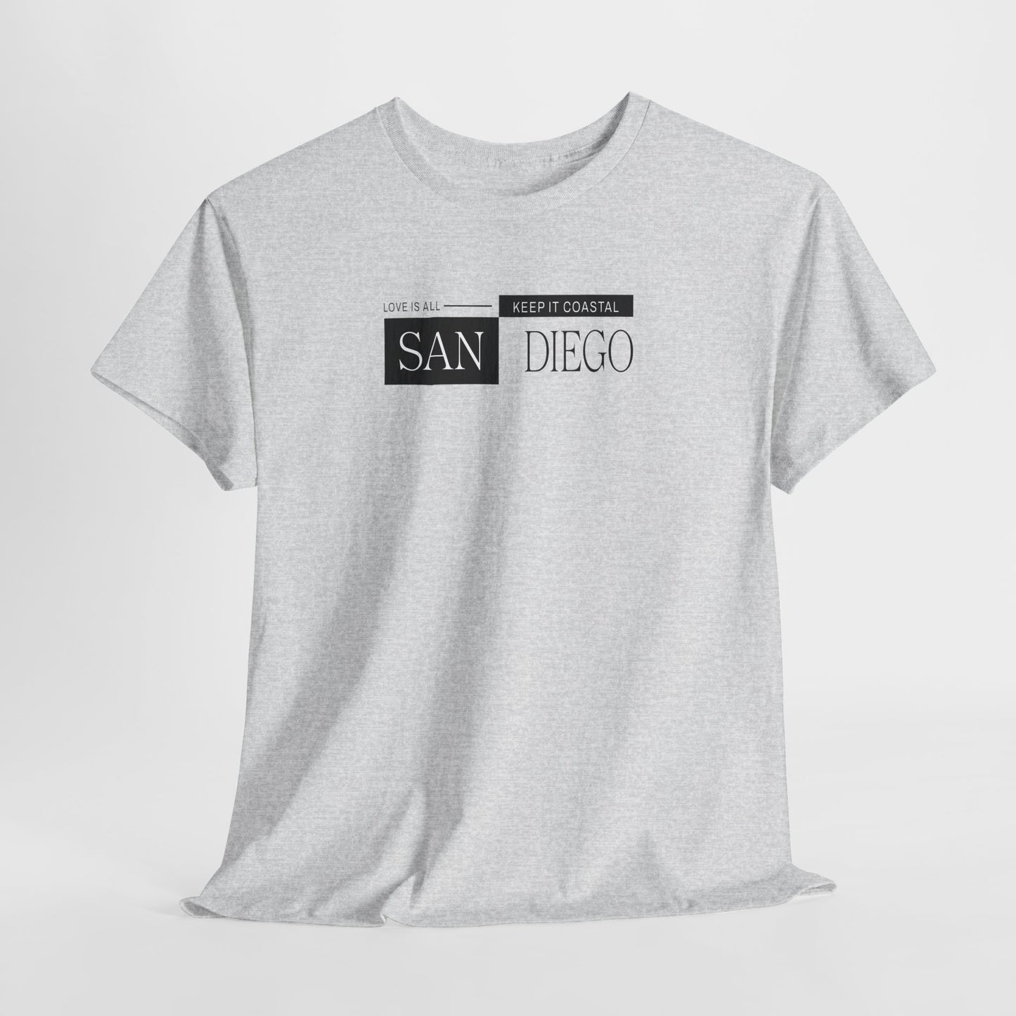 Stylish San Diego Vibes Graphic Tee