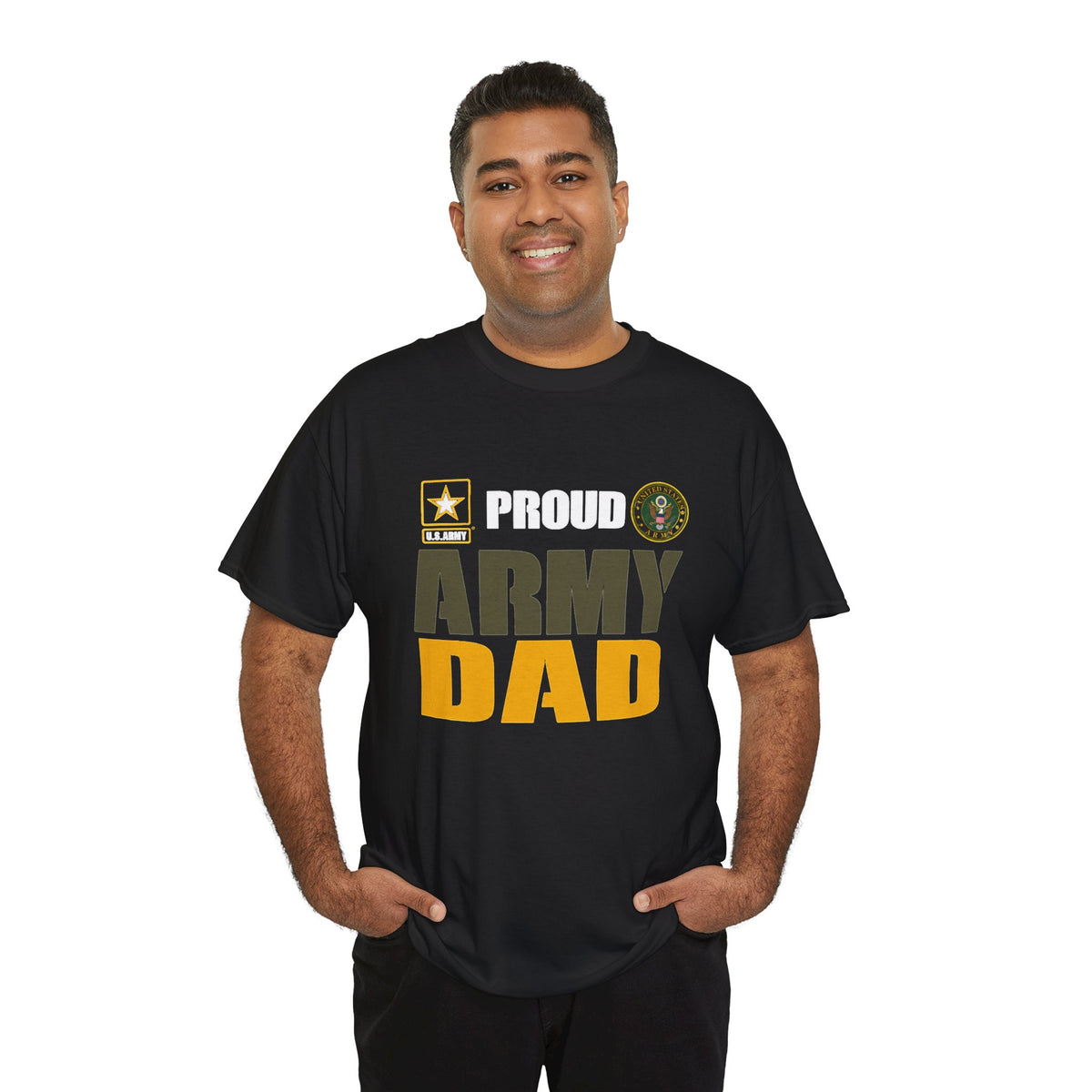 Proud Army Dad T-Shirt — Military Dad Tee