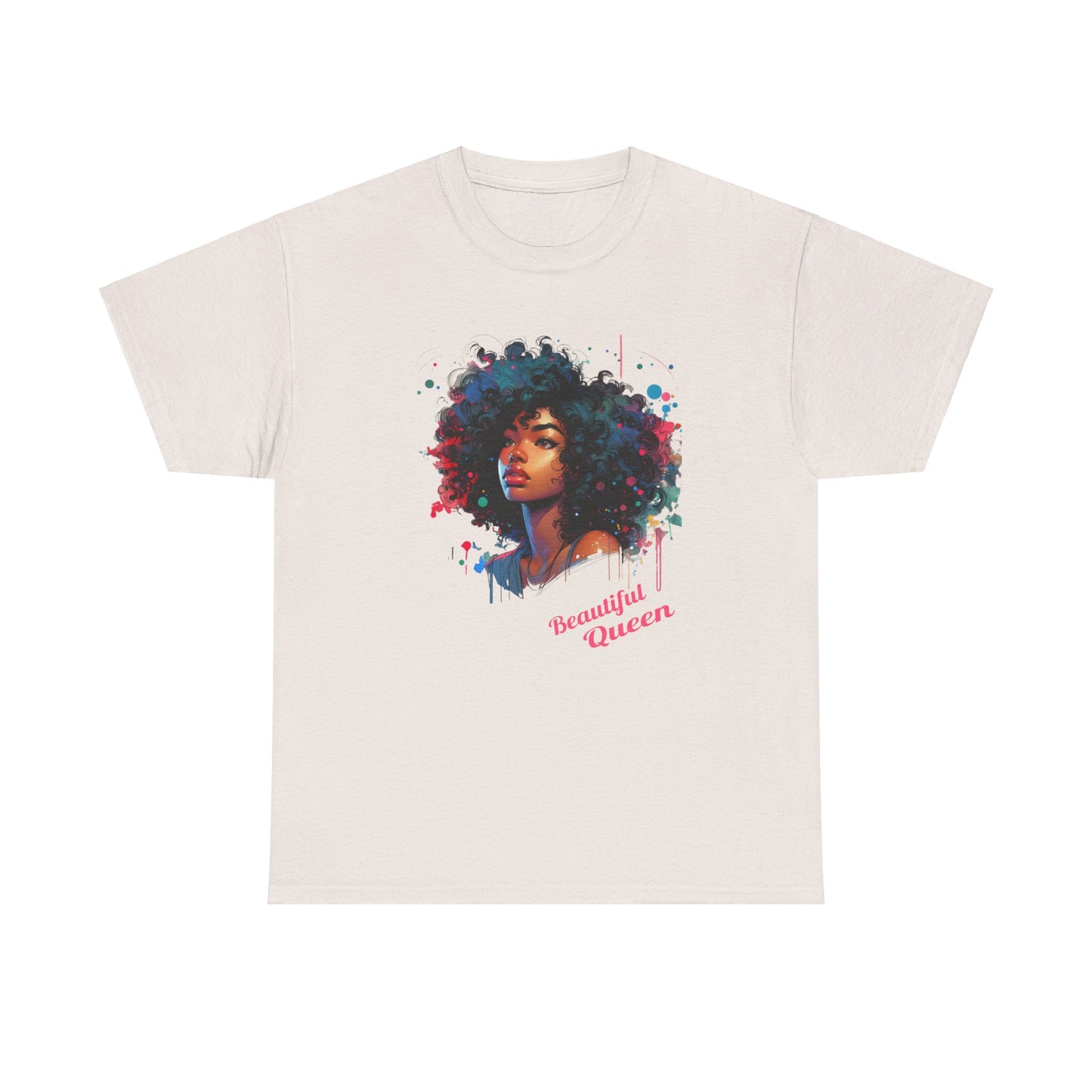 Beautiful Queen Cotton Tee express shipping available