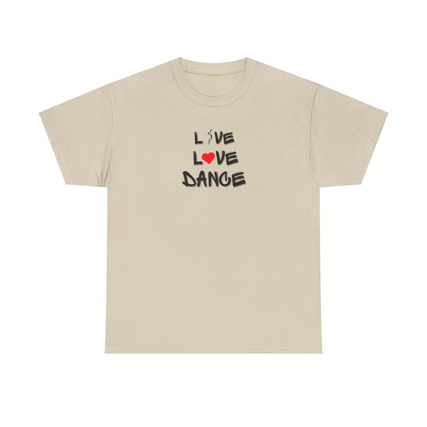 Live Love Dance Unisex Heavy Cotton Tee