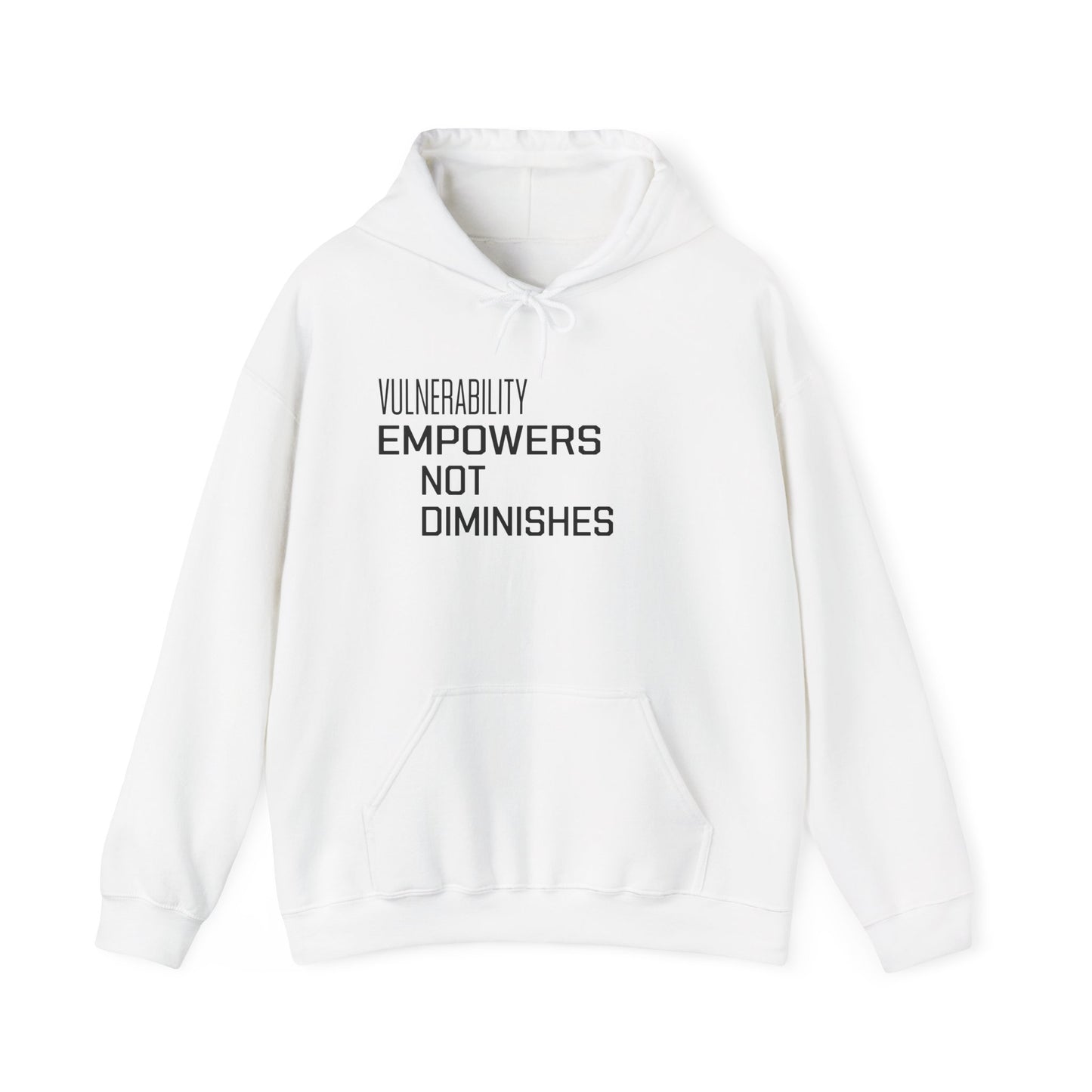 Vulnerability Empowerment Hoodie – Motivational Streetwear