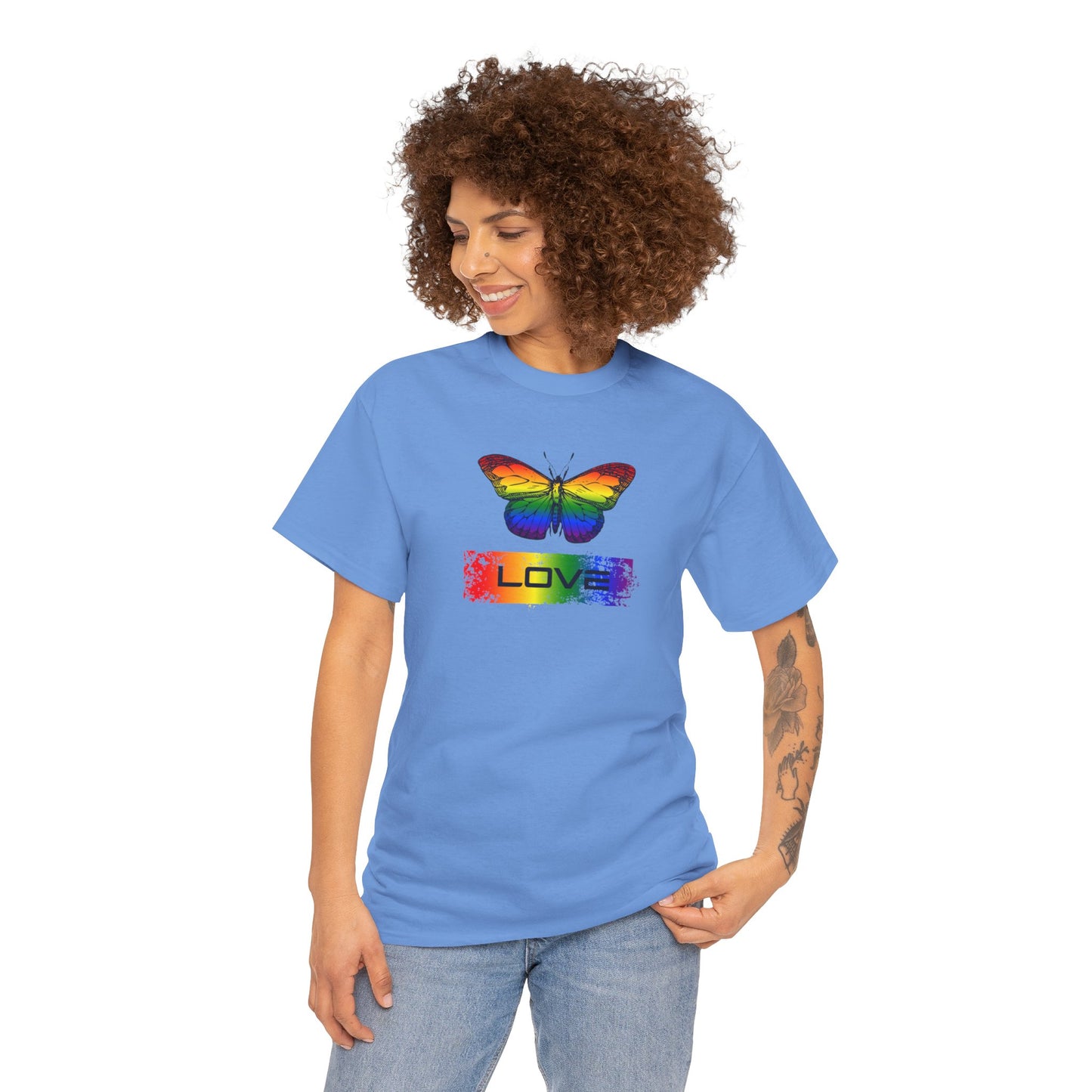 Butterfly Love Unisex Heavy Cotton Tee