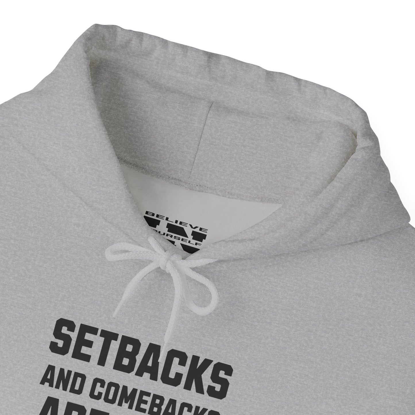 Never Give Up Motivational Hoodie