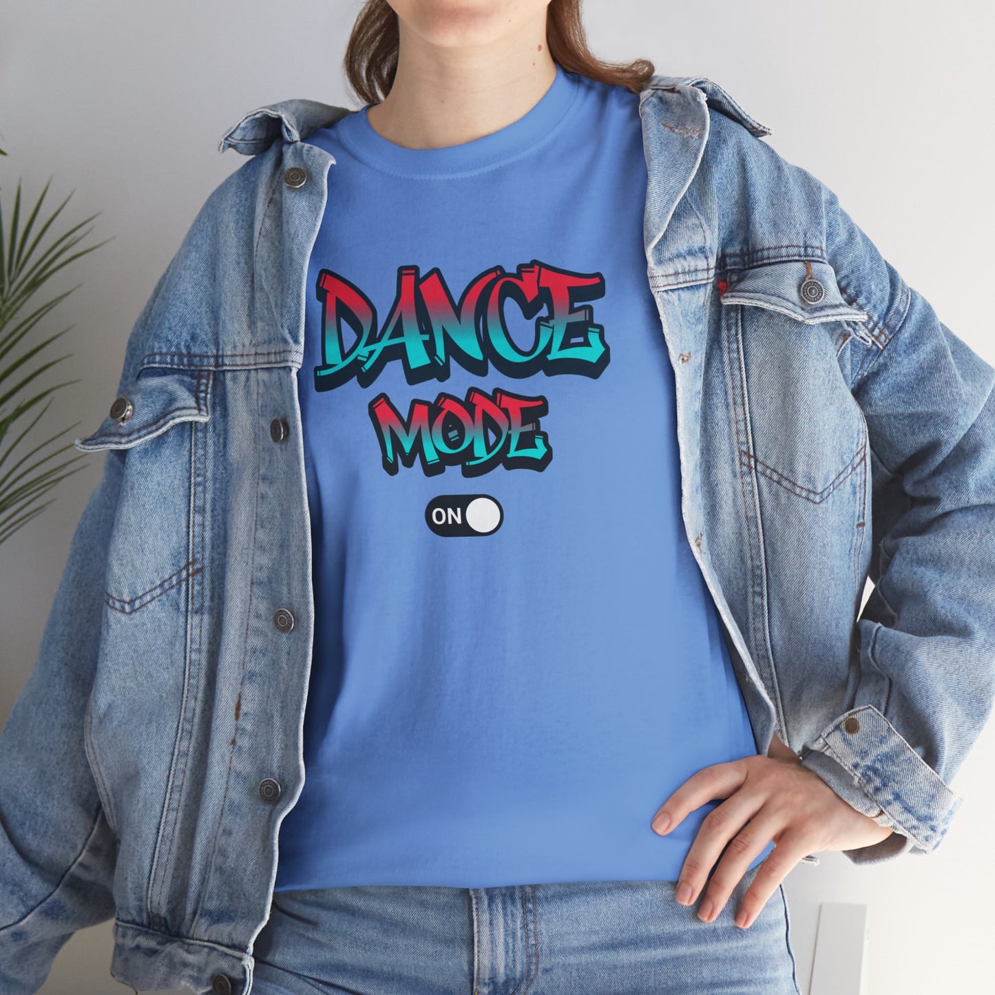 Dance Mode On Unisex Heavy Cotton Tee