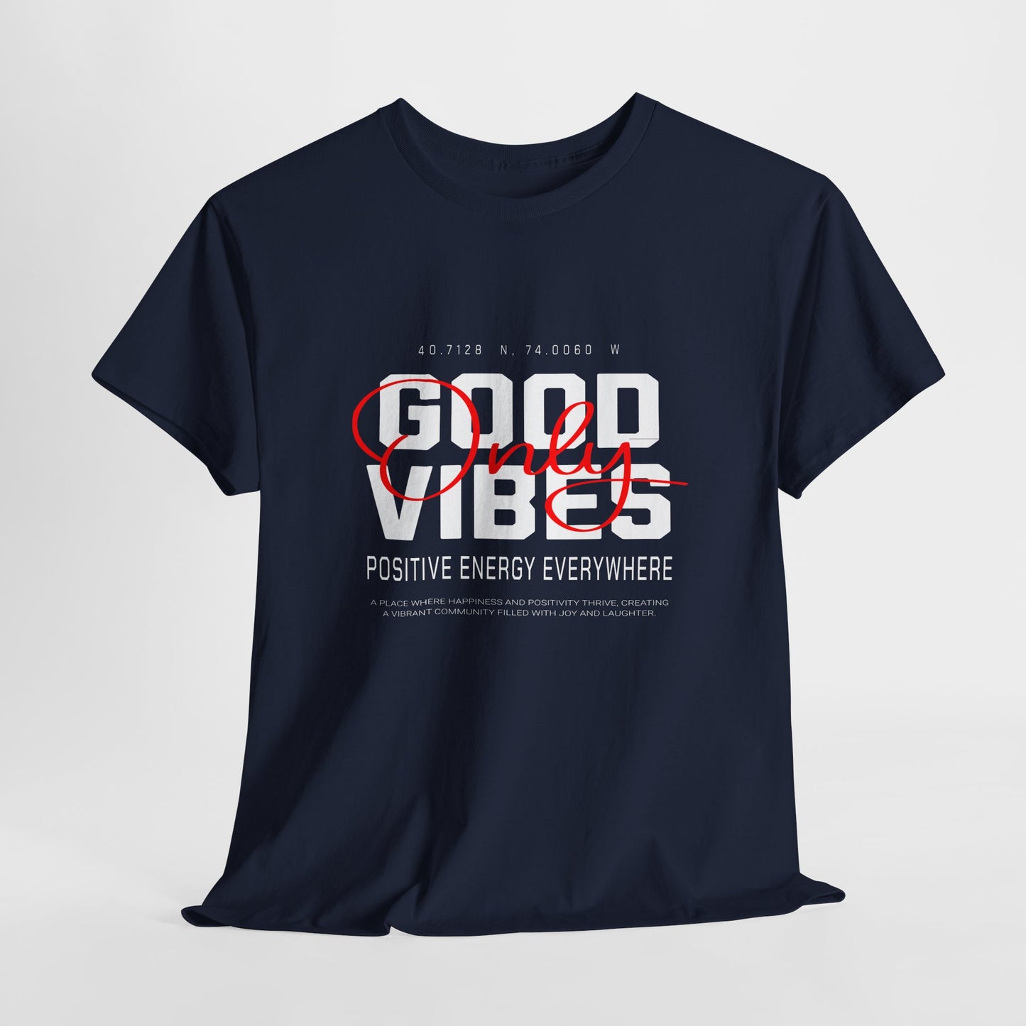 NYC Good Vibes Tee – Positive Energy