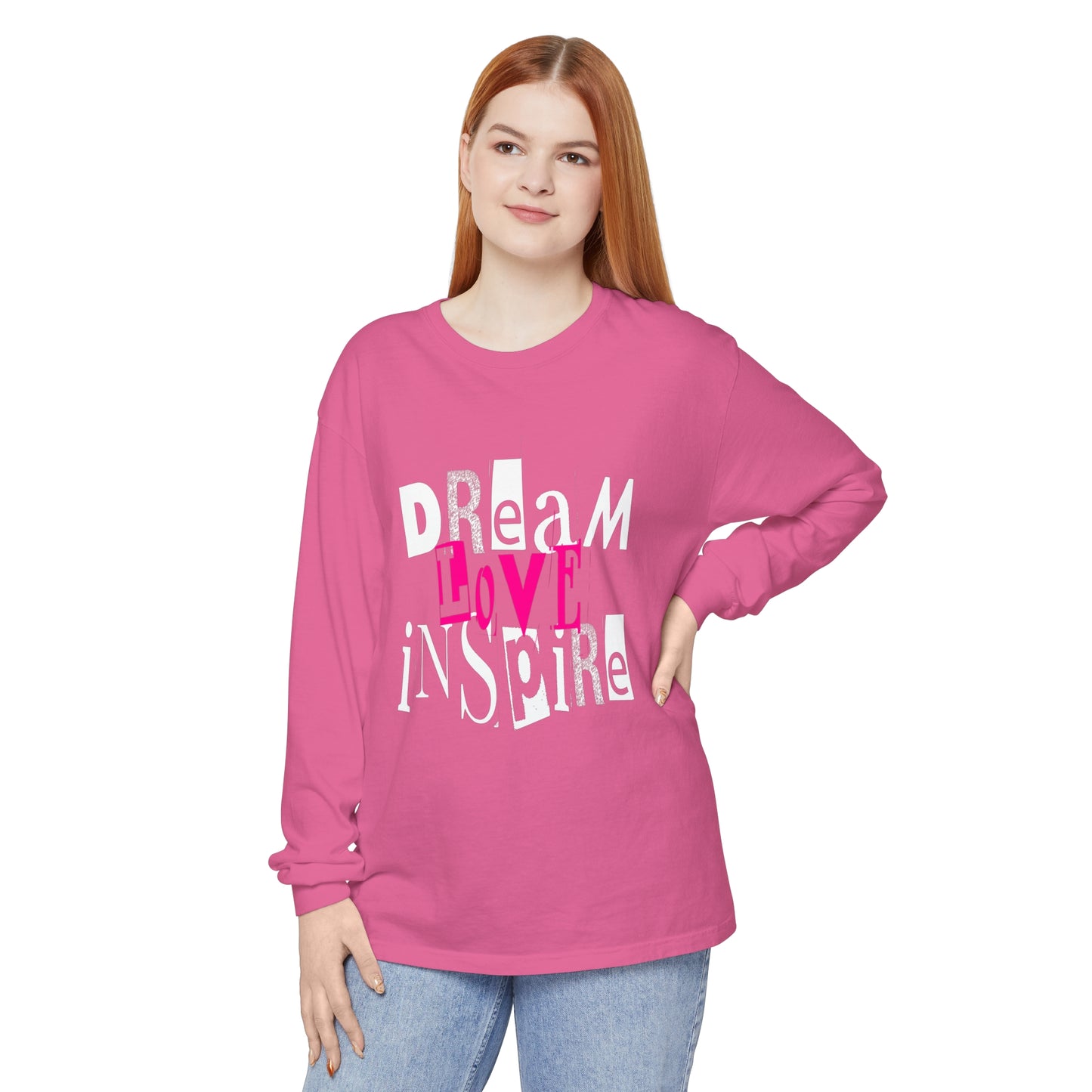 Dream Love Inspire Long Sleeve T-Shirt