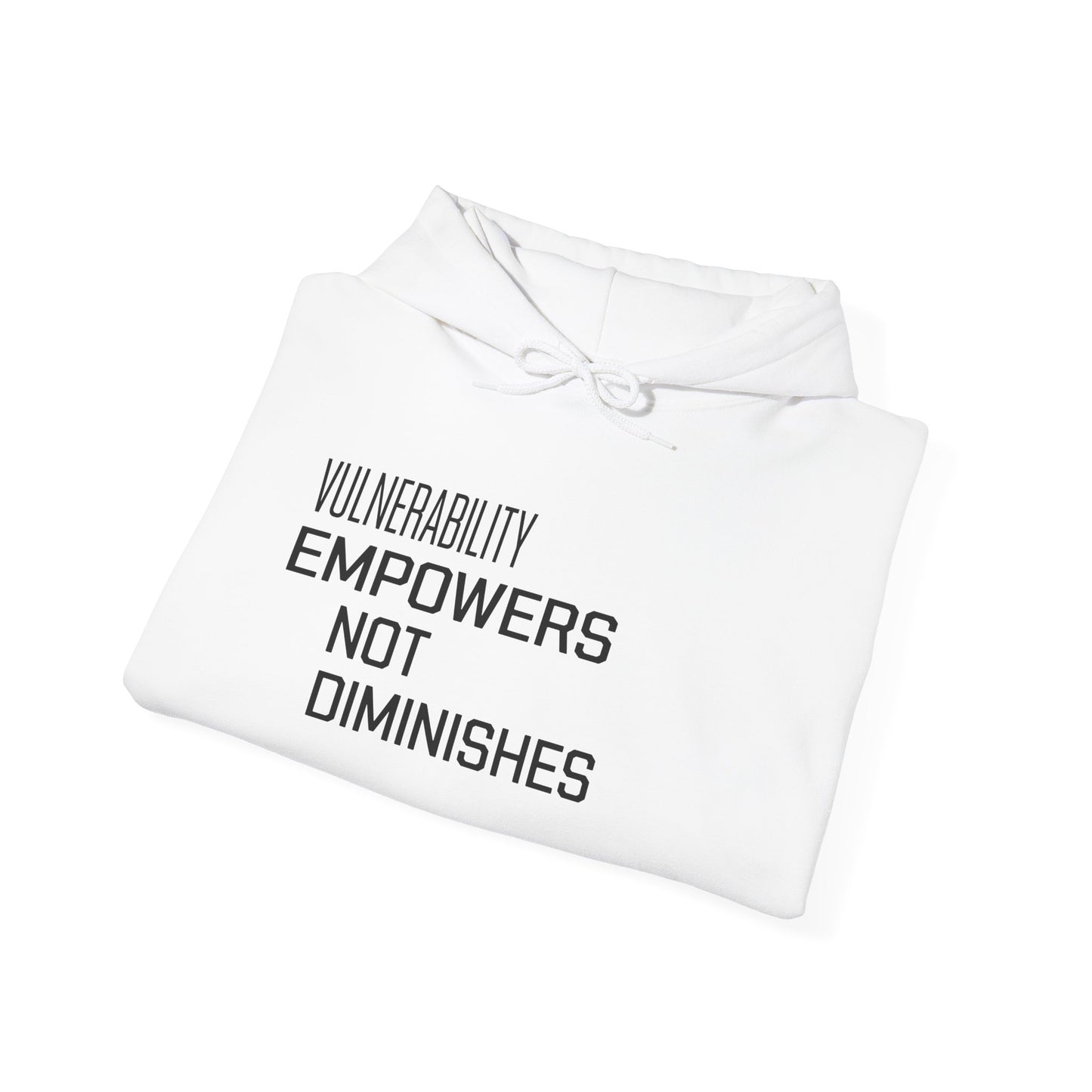 Vulnerability Empowerment Hoodie – Motivational Streetwear