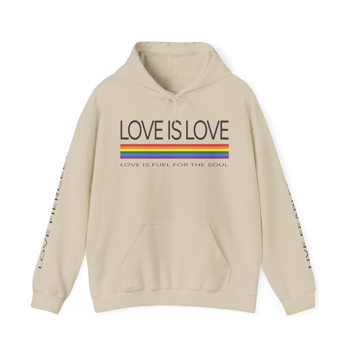 Love is love Heavy Blend™ Hooded Sweatshirt