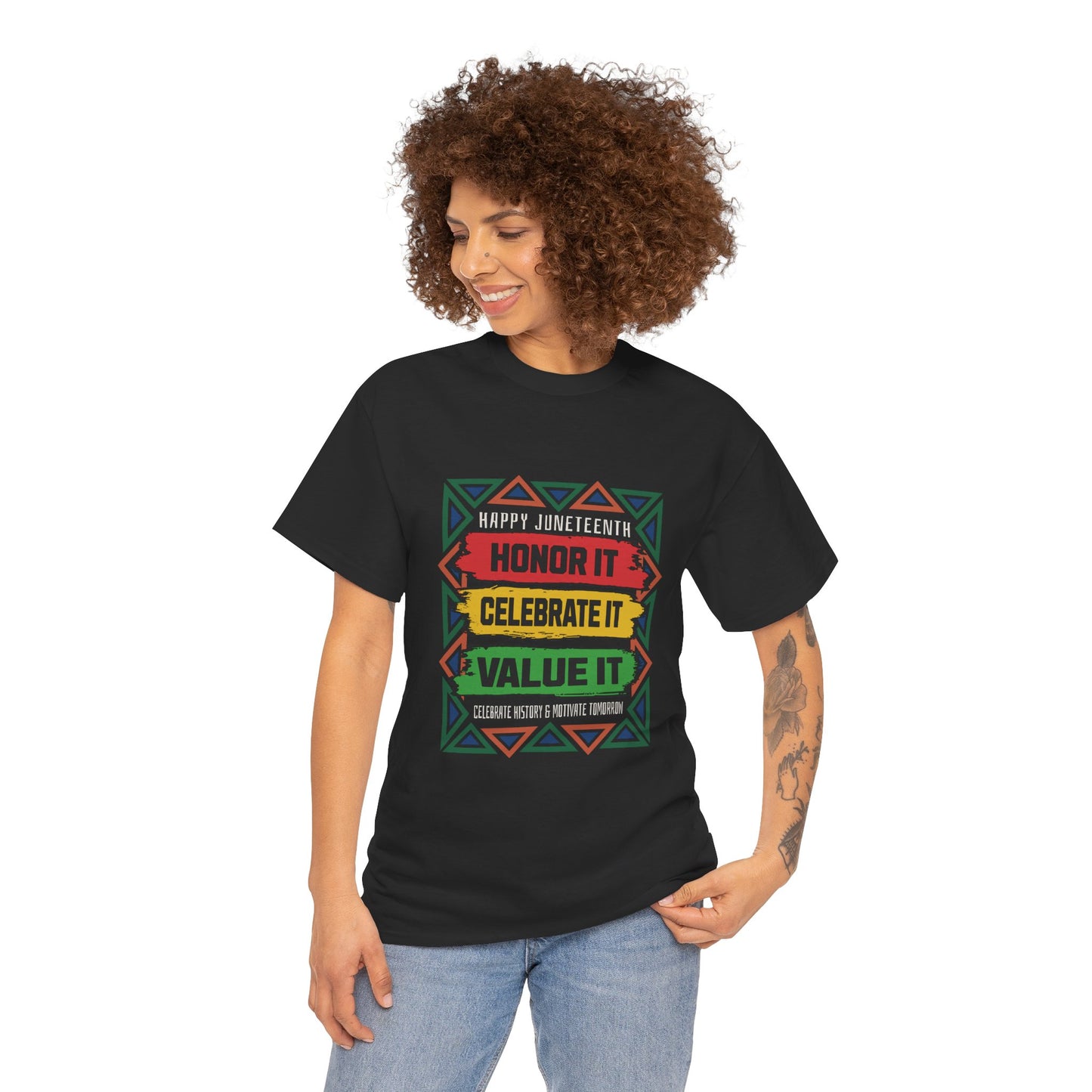 Juneteenth Celebration Unisex Heritage Tee