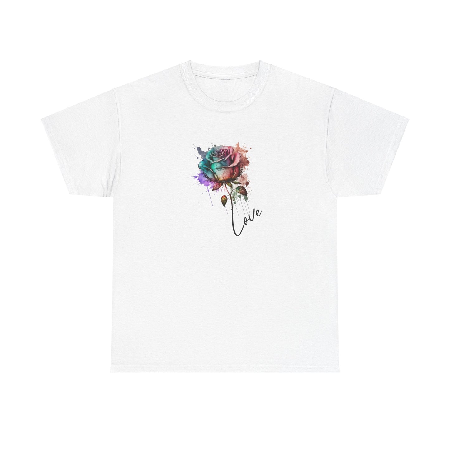 Rose Unisex Heavy Cotton Tee