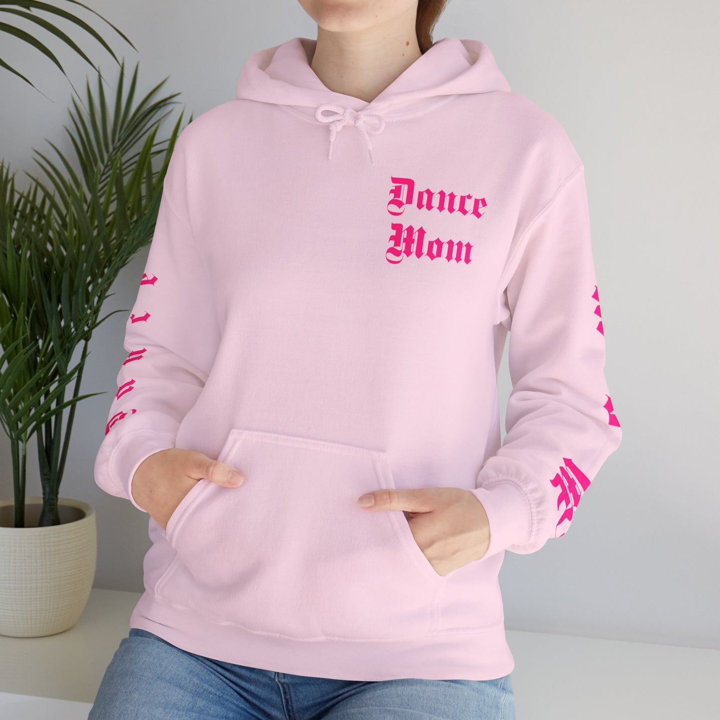 Dance Mom Hooded Sweatshirt - She's Groovin' Like Me Design