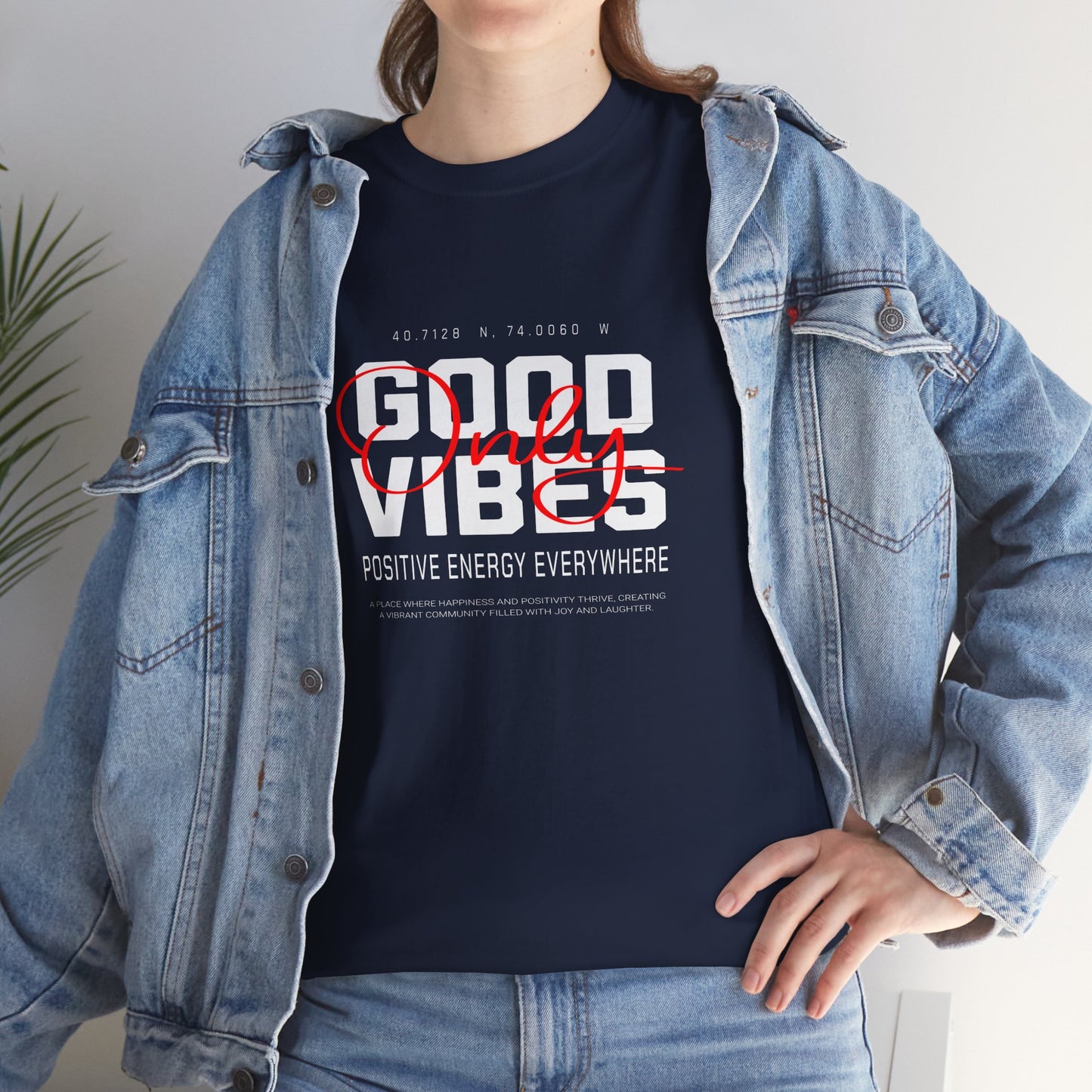 NYC Good Vibes Tee – Positive Energy