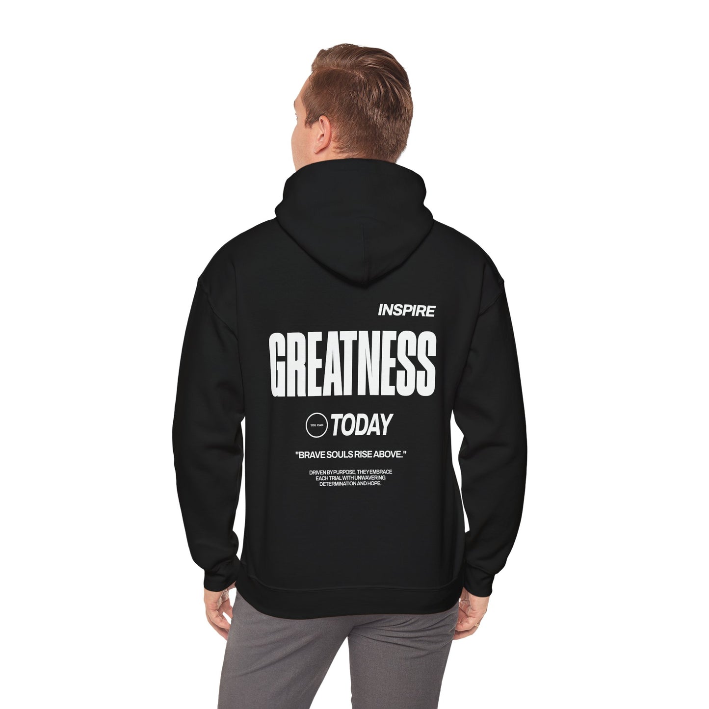 Inspire Greatness Unisex Heavy Blend™ Hooded Sweatshirt