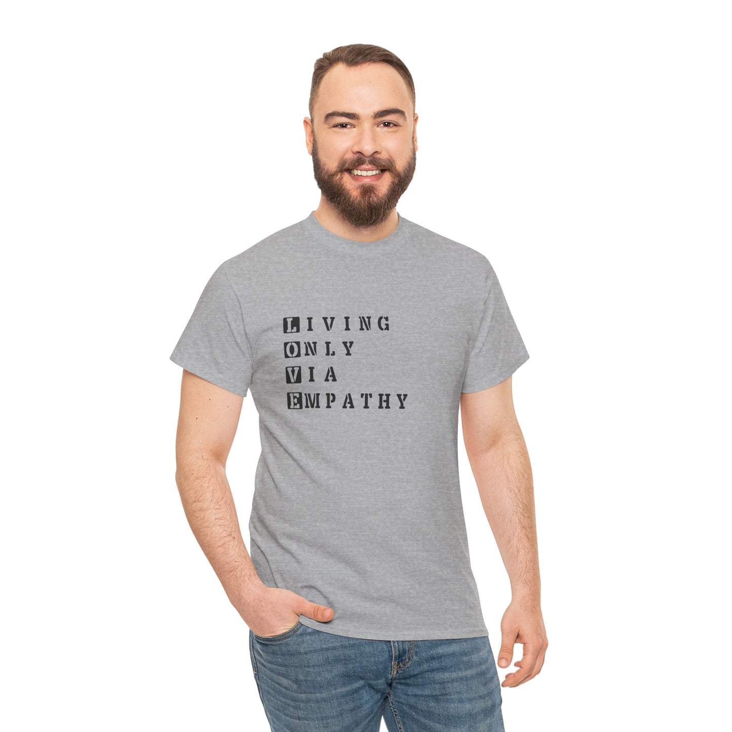 The Love Box: Living Only Via Empathy (L.O.V.E.) Premium Tee
