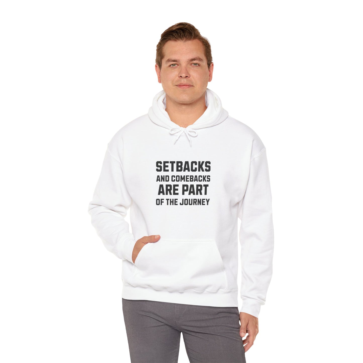 Life’s Journey Hoodie – Motivational Unisex Sweatshirt