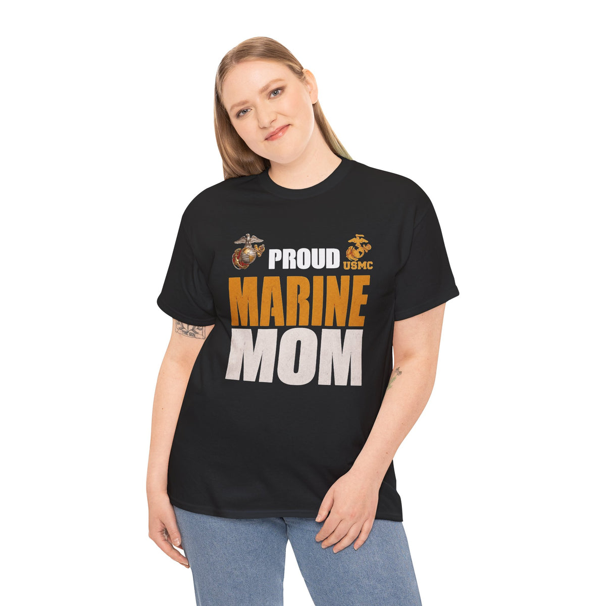 Proud Marine Mom T-Shirt