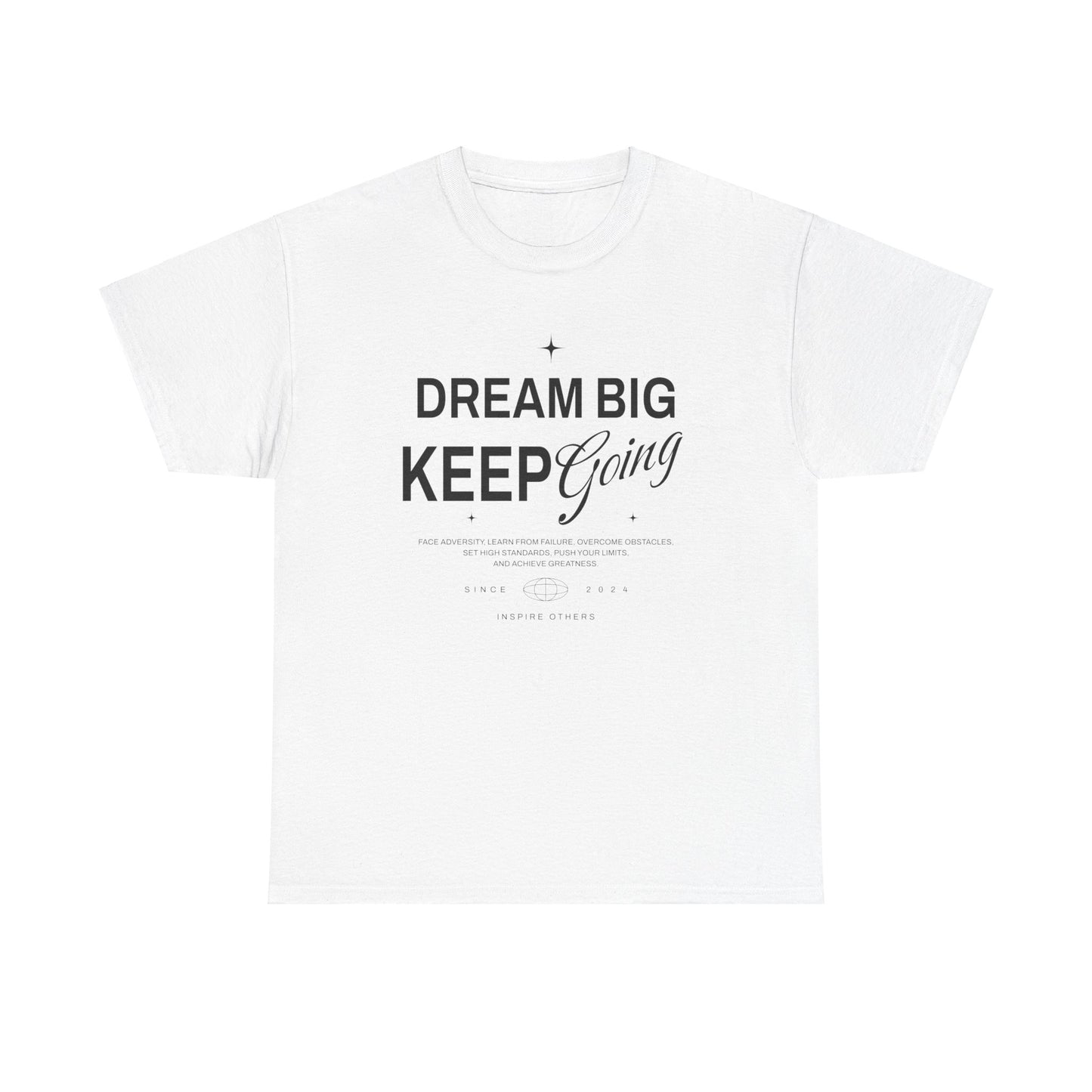 Dream Big lighter color shirts Unisex Heavy Cotton Tee