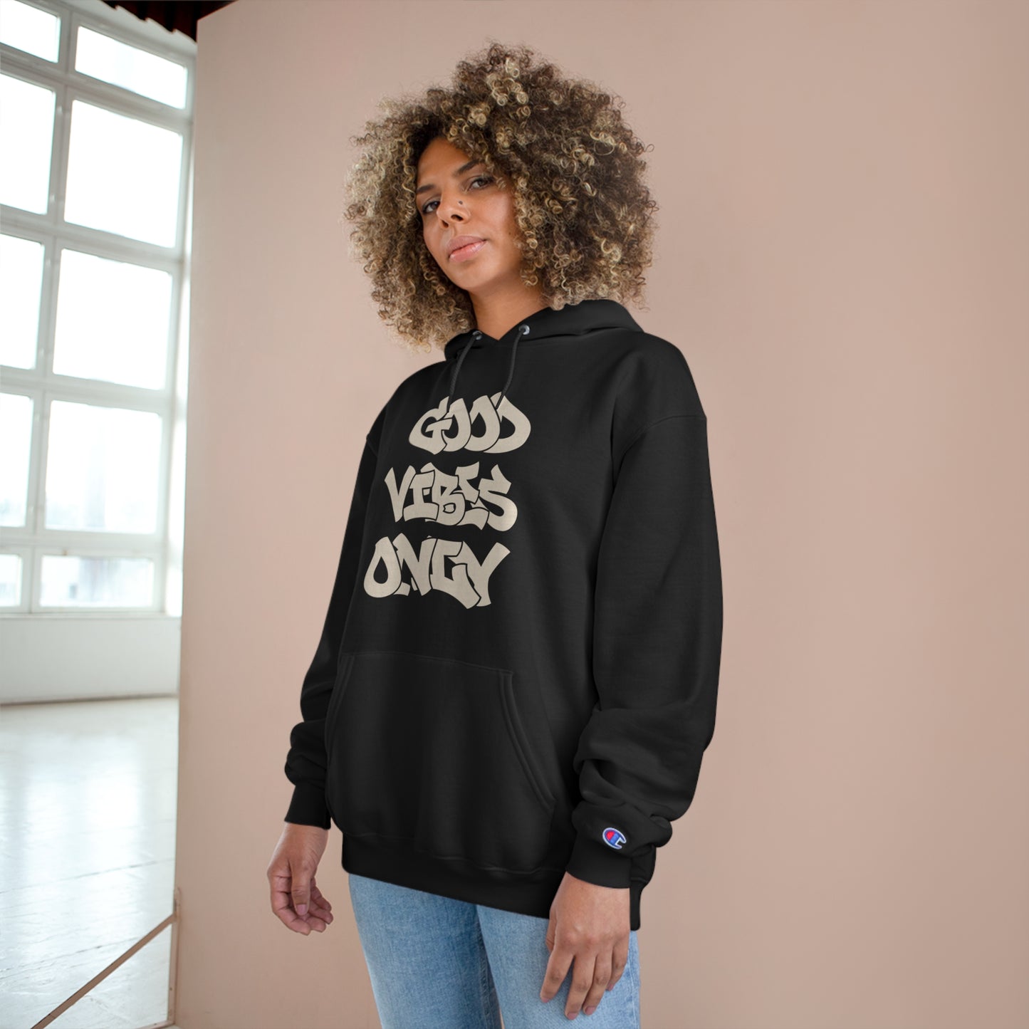 Good Vibes Champion Hoodie