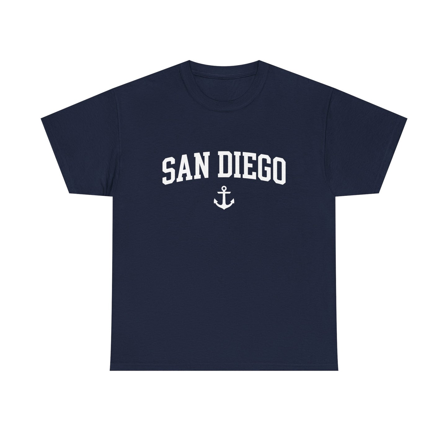 Maritime Heritage: San Diego Anchor Premium Boxy Tee