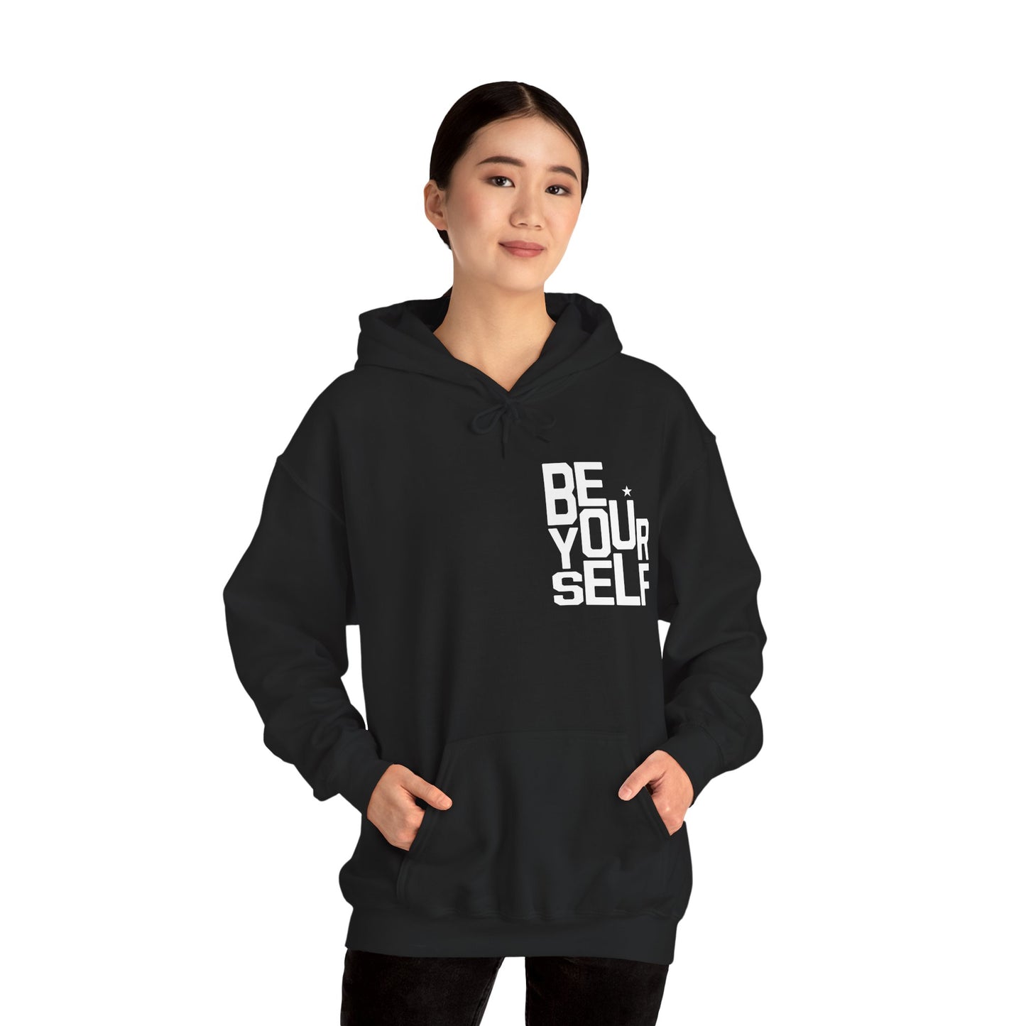Be Yourself Unisex Hoodie – Motivational Style