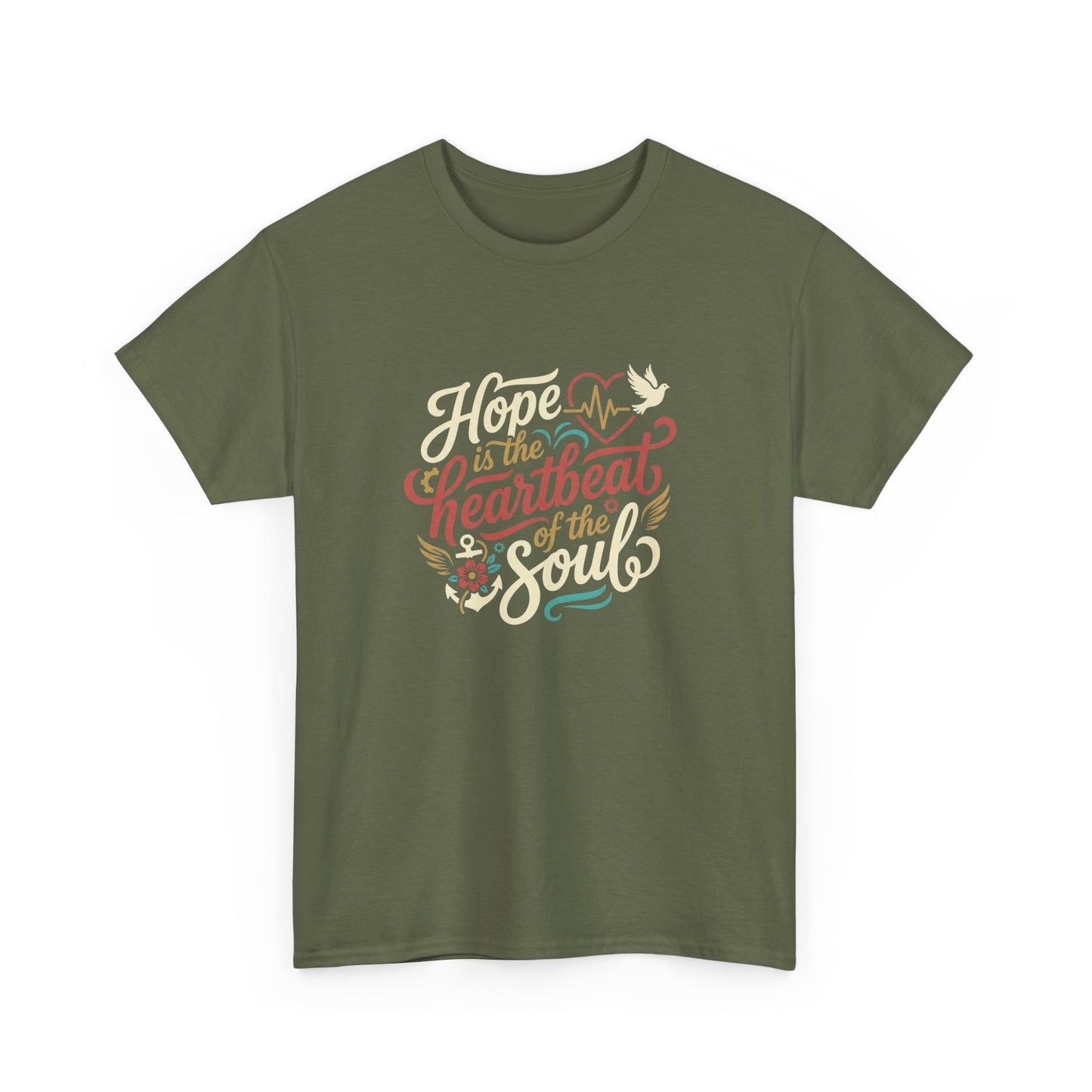 Purposeful Style: Hope Is a Heartbeat of the Soul Premium Tee