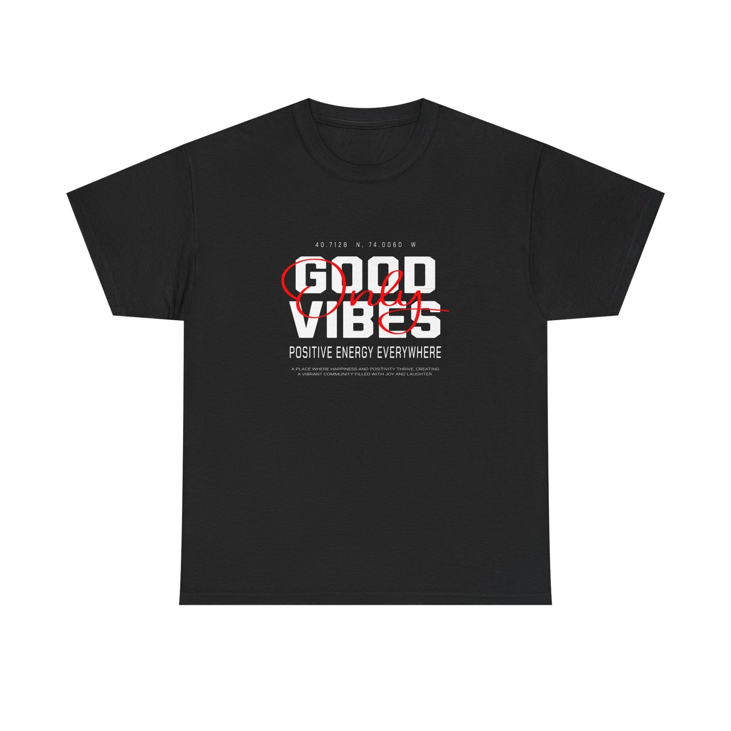 NYC Good Vibes Tee – Positive Energy