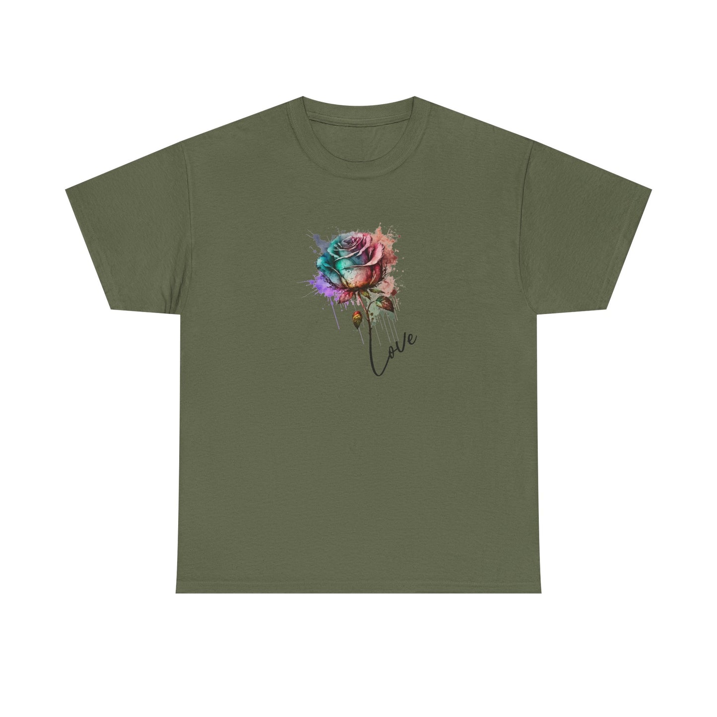 Blooming Style Rose Tee – Dripp’N Gear