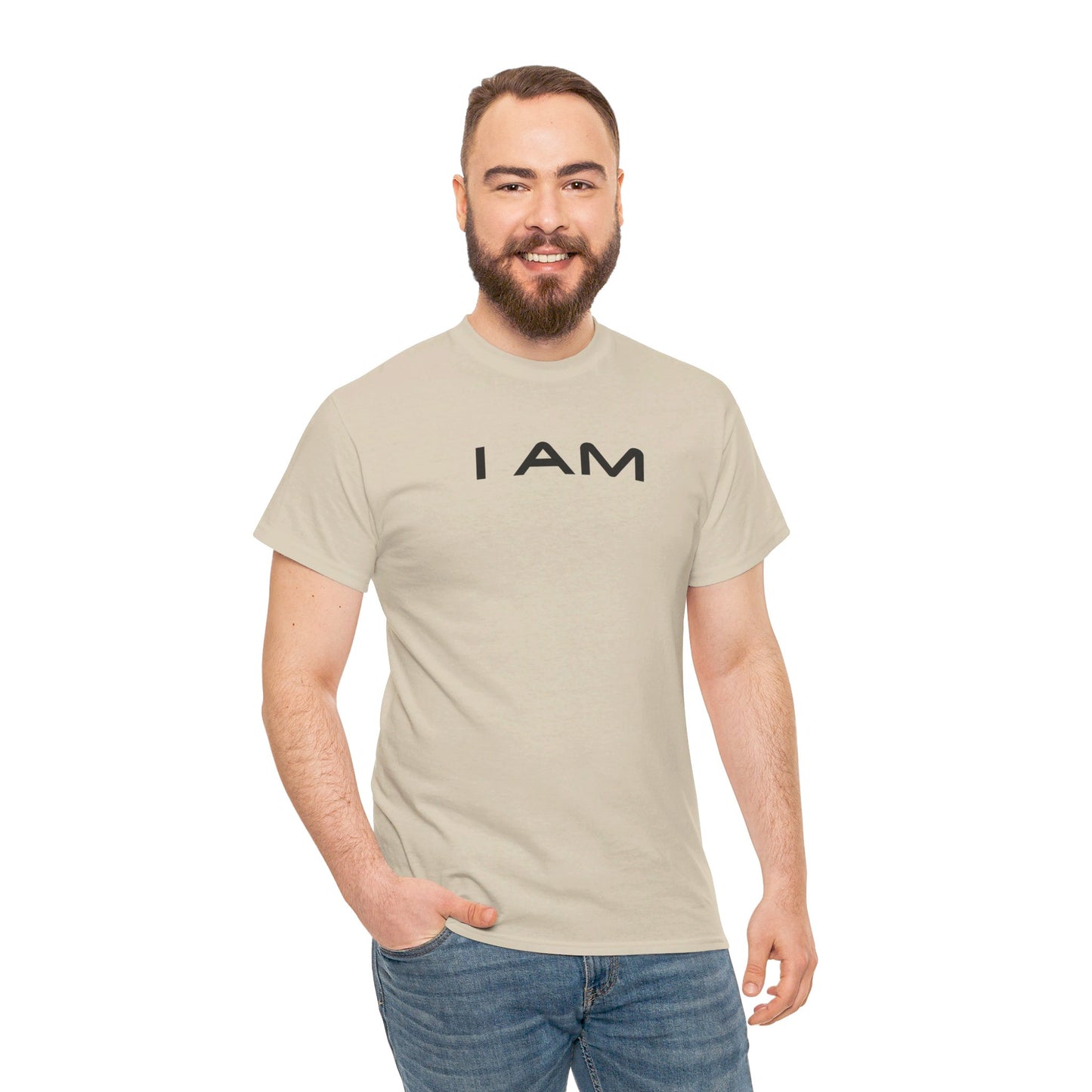 I AM Unisex Heavy Cotton Tee