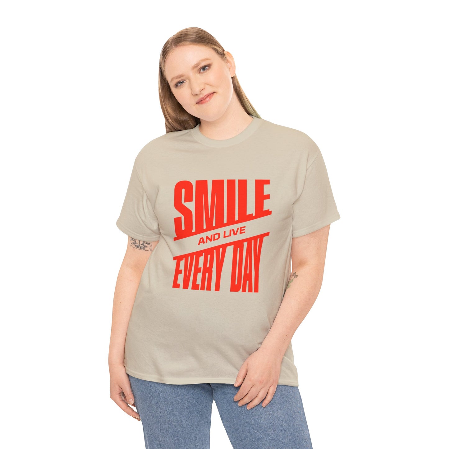 Smile Unisex Heavy Cotton Tee