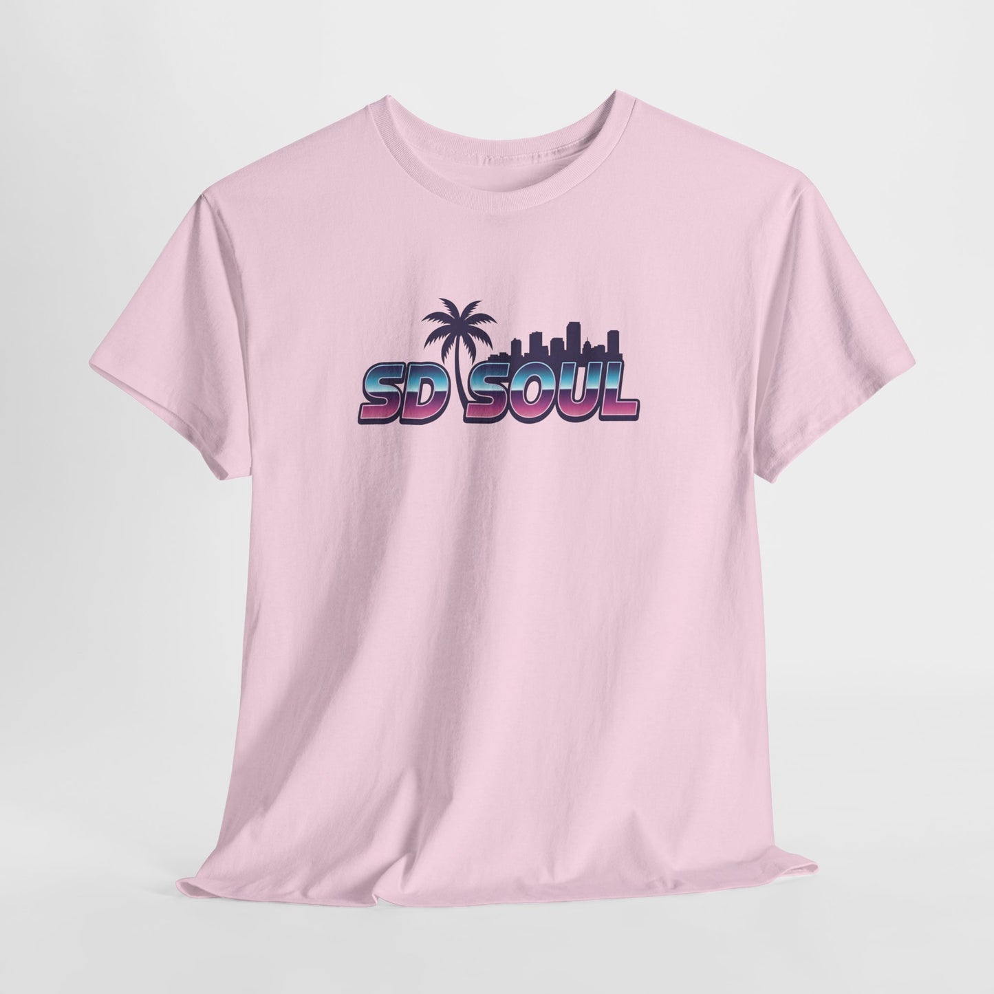 San Diego Soul: Retro Palm Premium Beach Vibe Tee