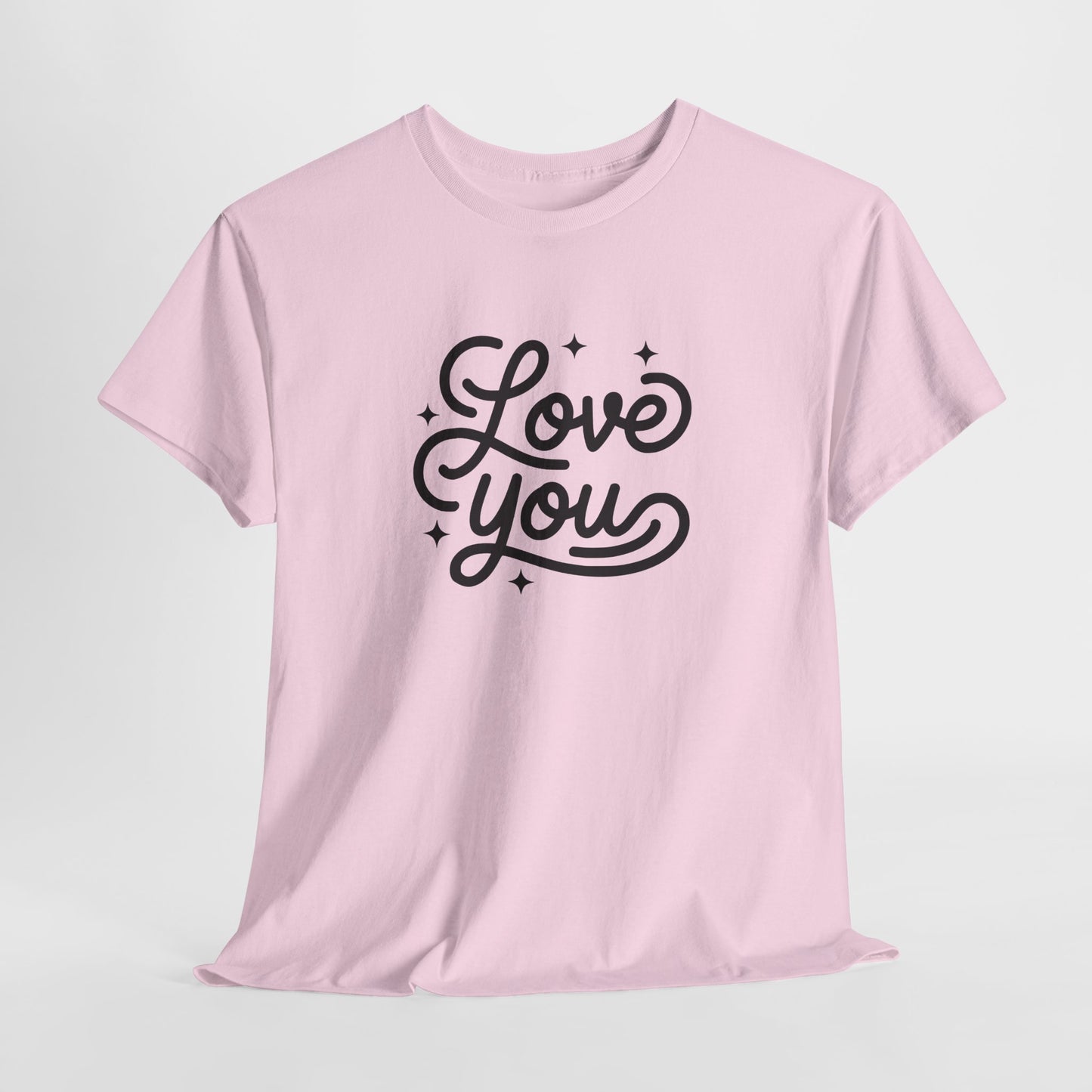 Love You Tee – Bold, Soft, Everyday Romance