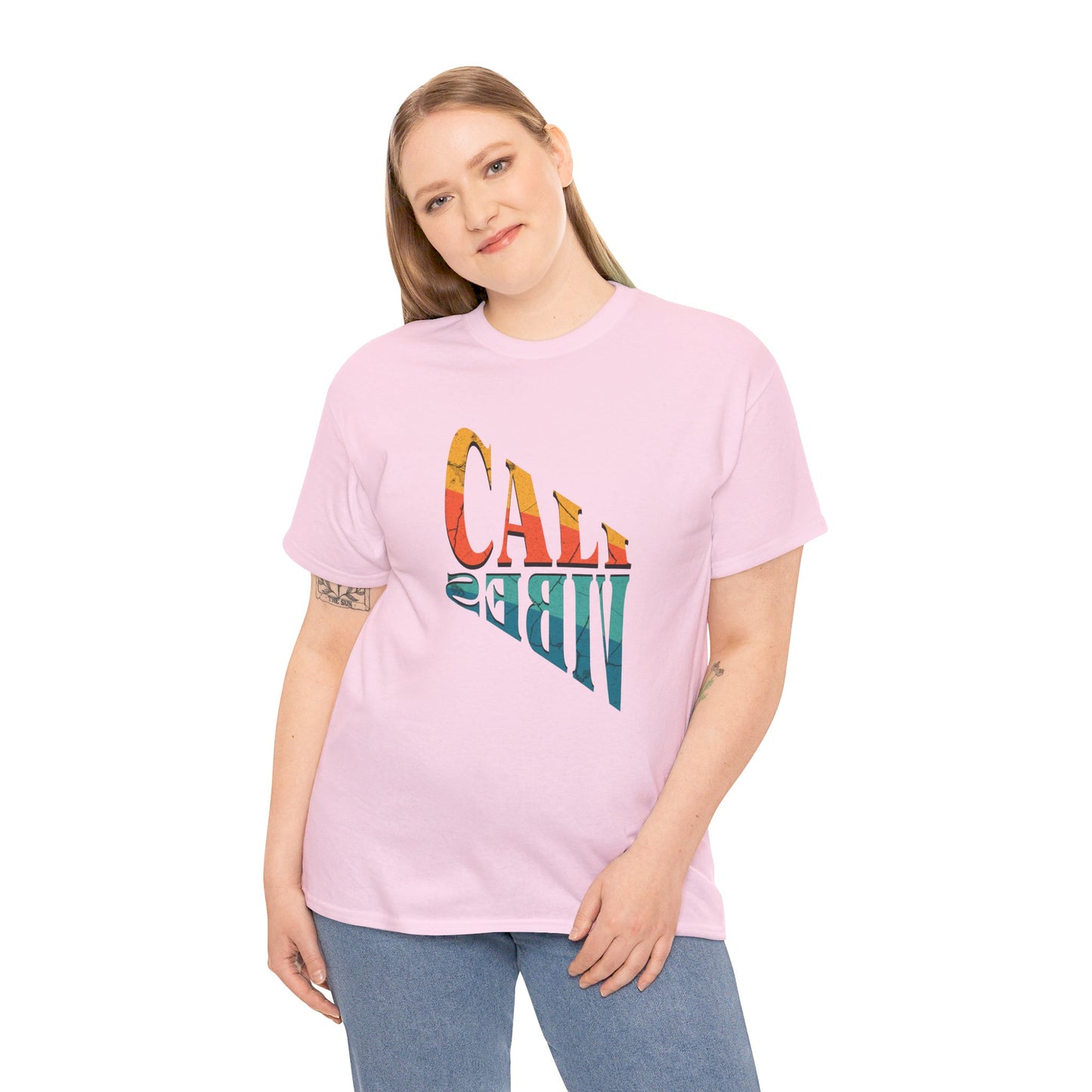 Cali Vibes Unisex Heavy Cotton Tee