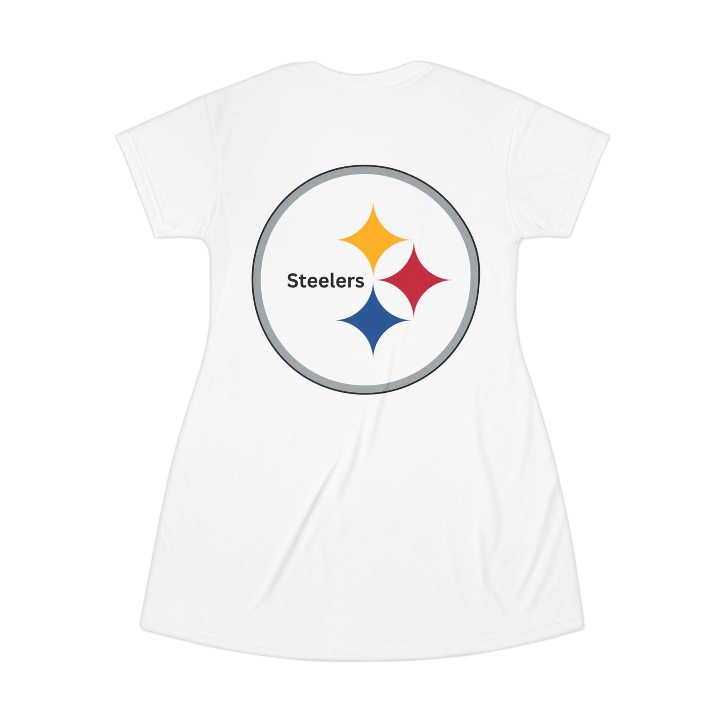 Game Day Steelers T-Shirt Dress (AOP)