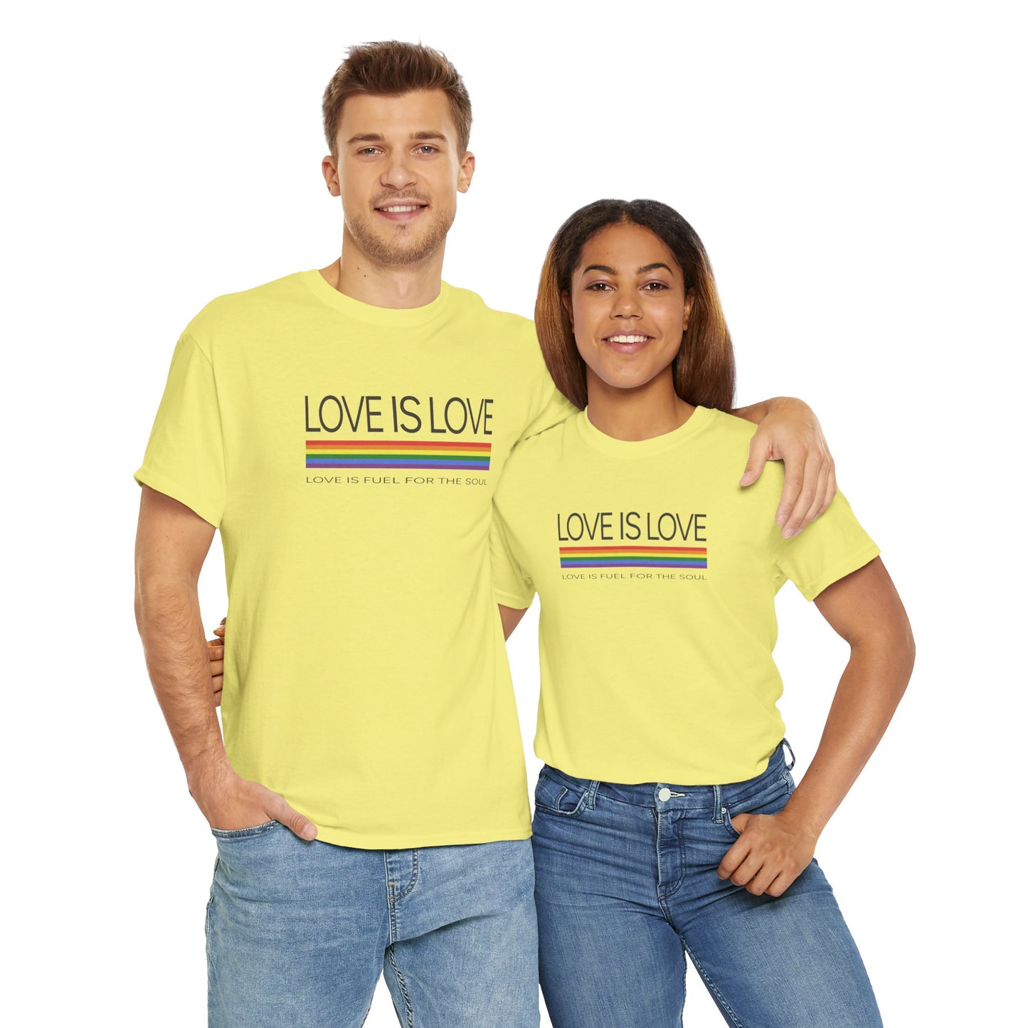 Love is Love Unisex Heavy Cotton Tee