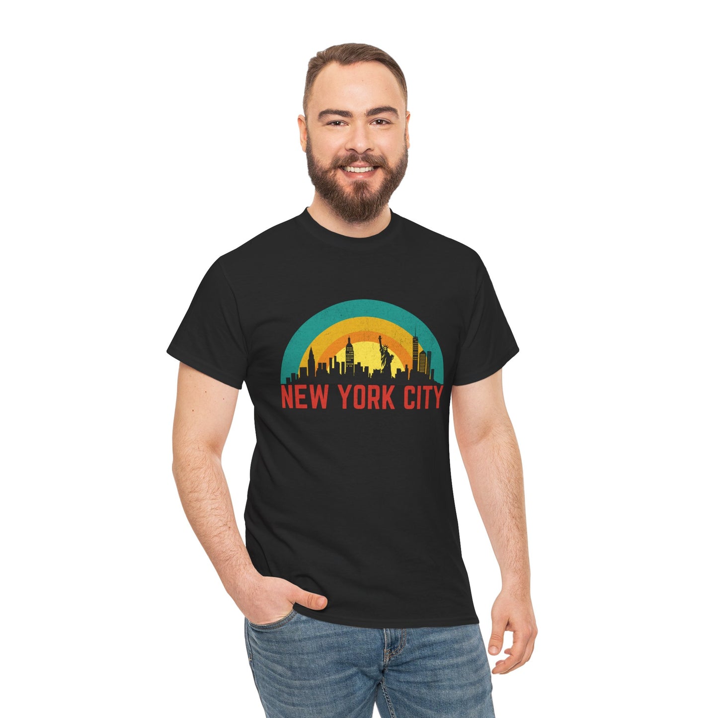 New York Legacy: Vintage NYC Graphic Urban Style Tee