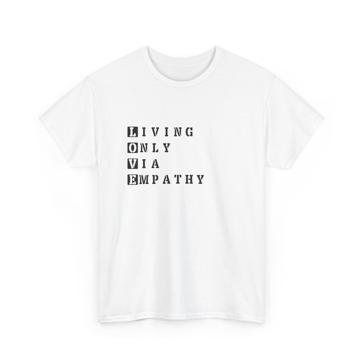The Love Box: Living Only Via Empathy (L.O.V.E.) Premium Tee