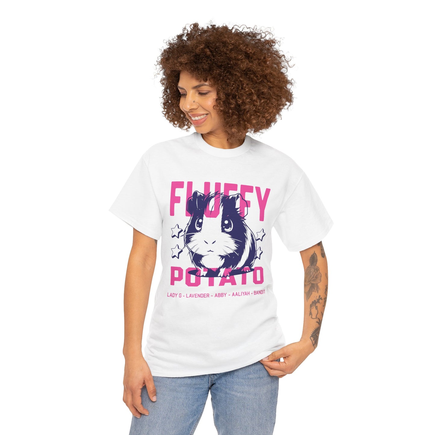 Fluffy Potato Unisex Heavy Cotton Tee