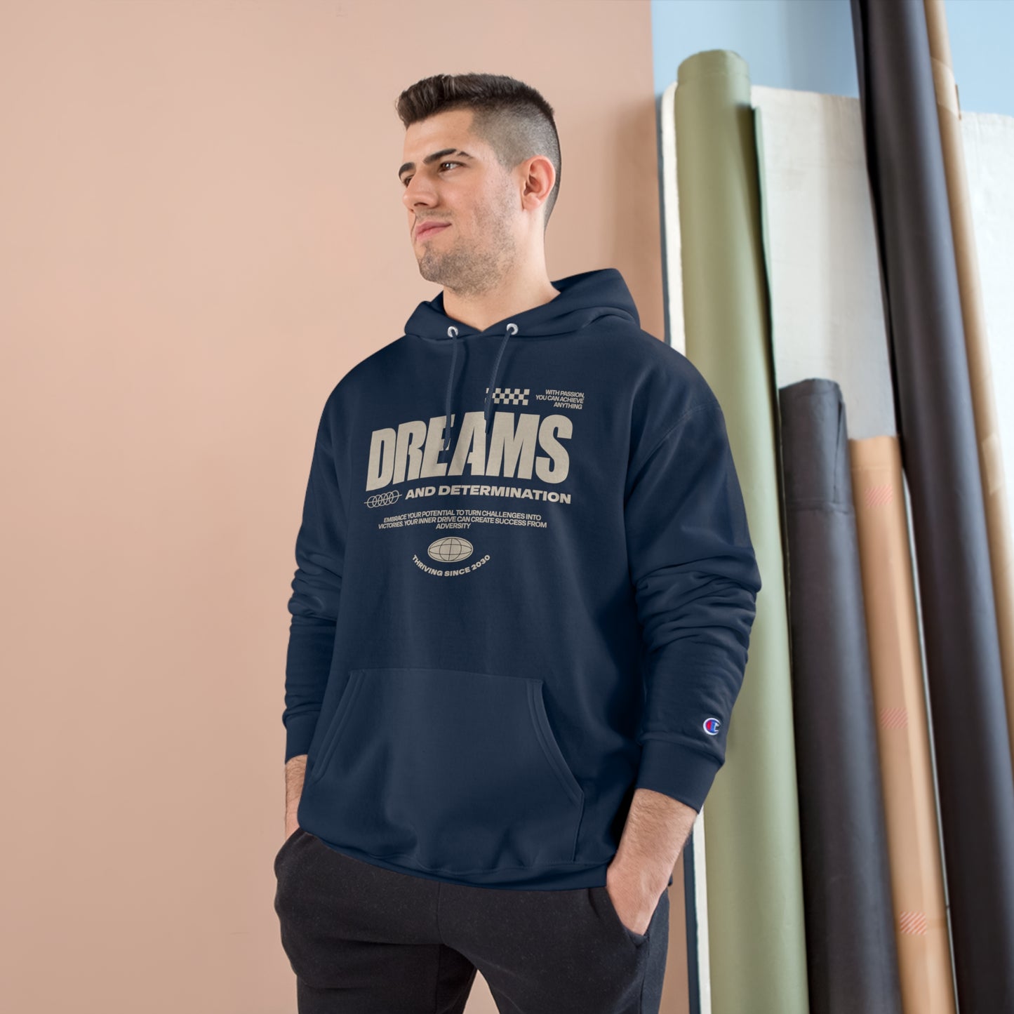 Dream and determination Champion Hoodie