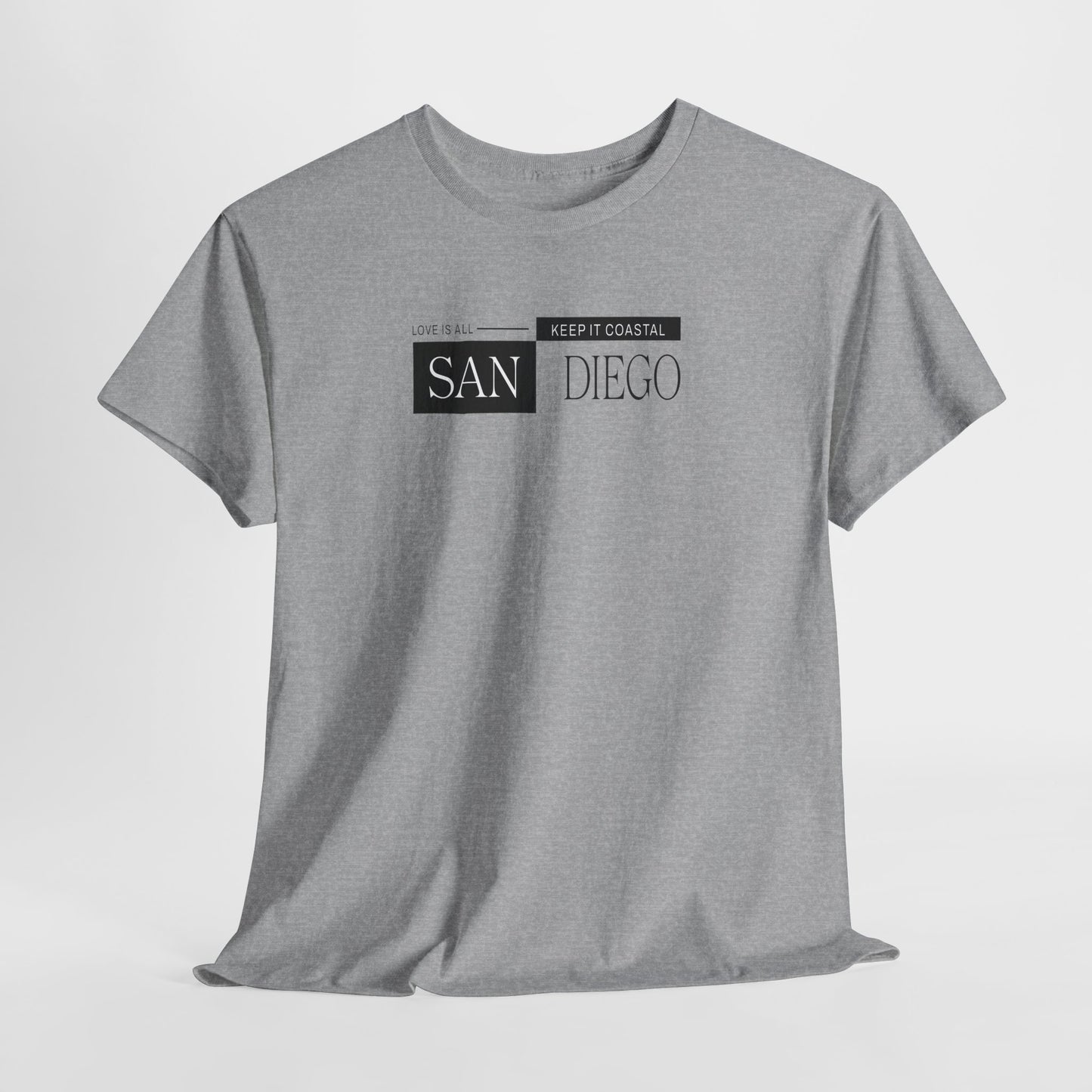 Stylish San Diego Vibes Graphic Tee