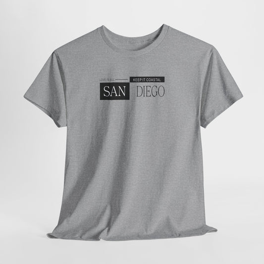 Stylish San Diego Vibes Graphic Tee