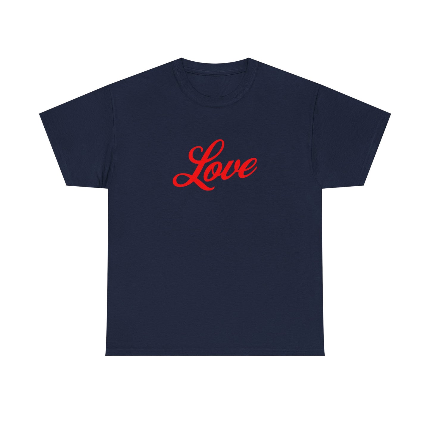 Minimal Love Graphic Tee — Simple Heart Design for Everyday Wear
