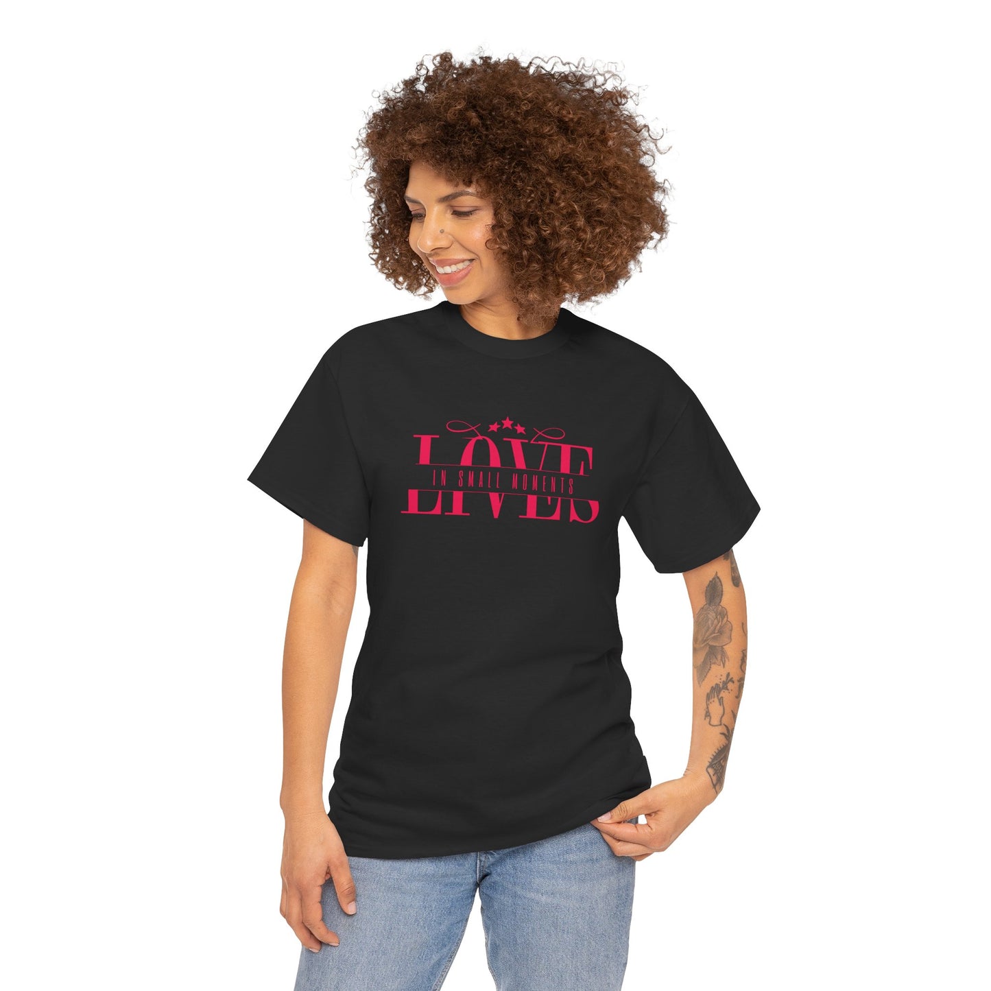 Love Lives Unisex Heavy Cotton Tee - Comfort for All Occasions